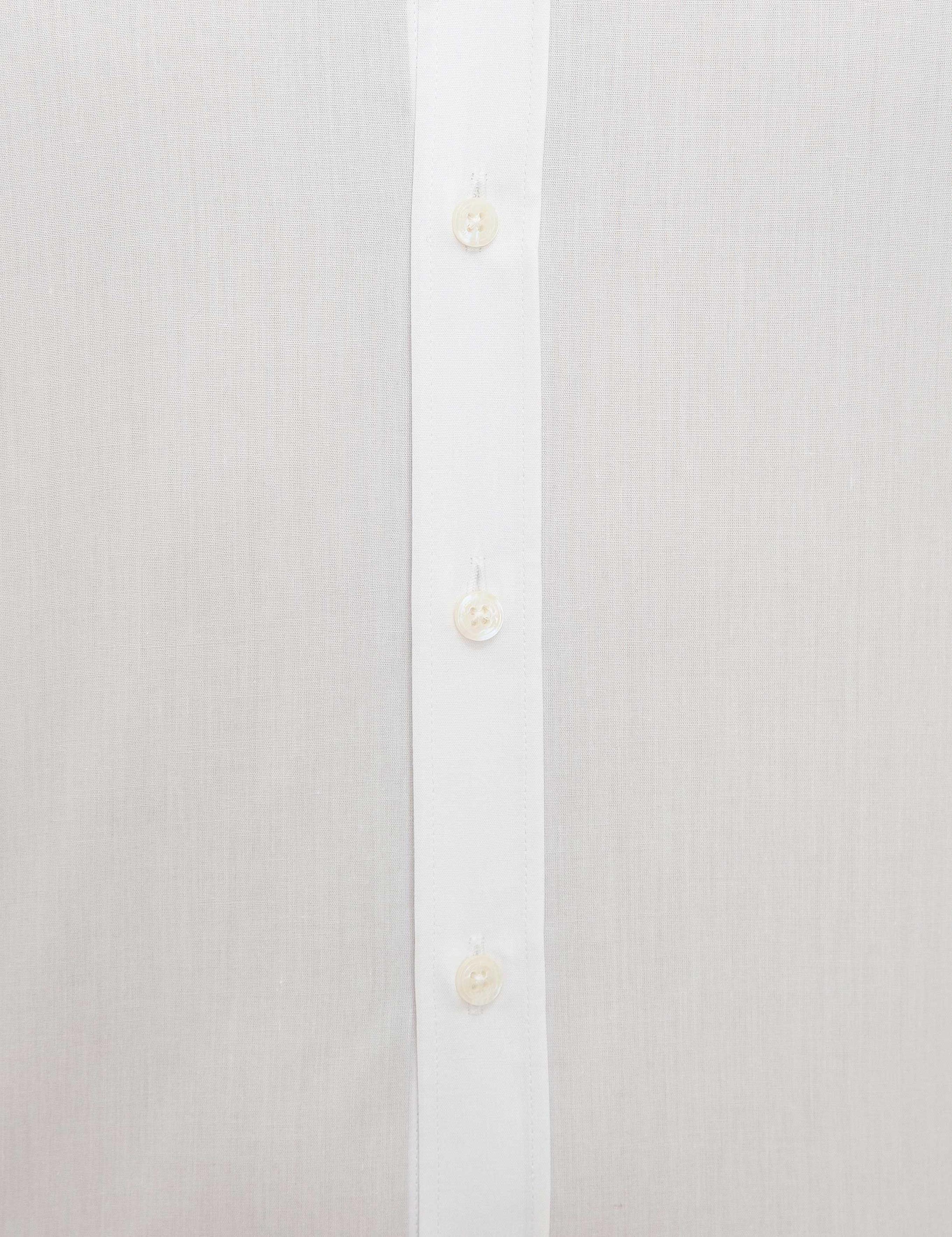 Beyaz Slim Fit Uzun Kollu Basic Gömlek