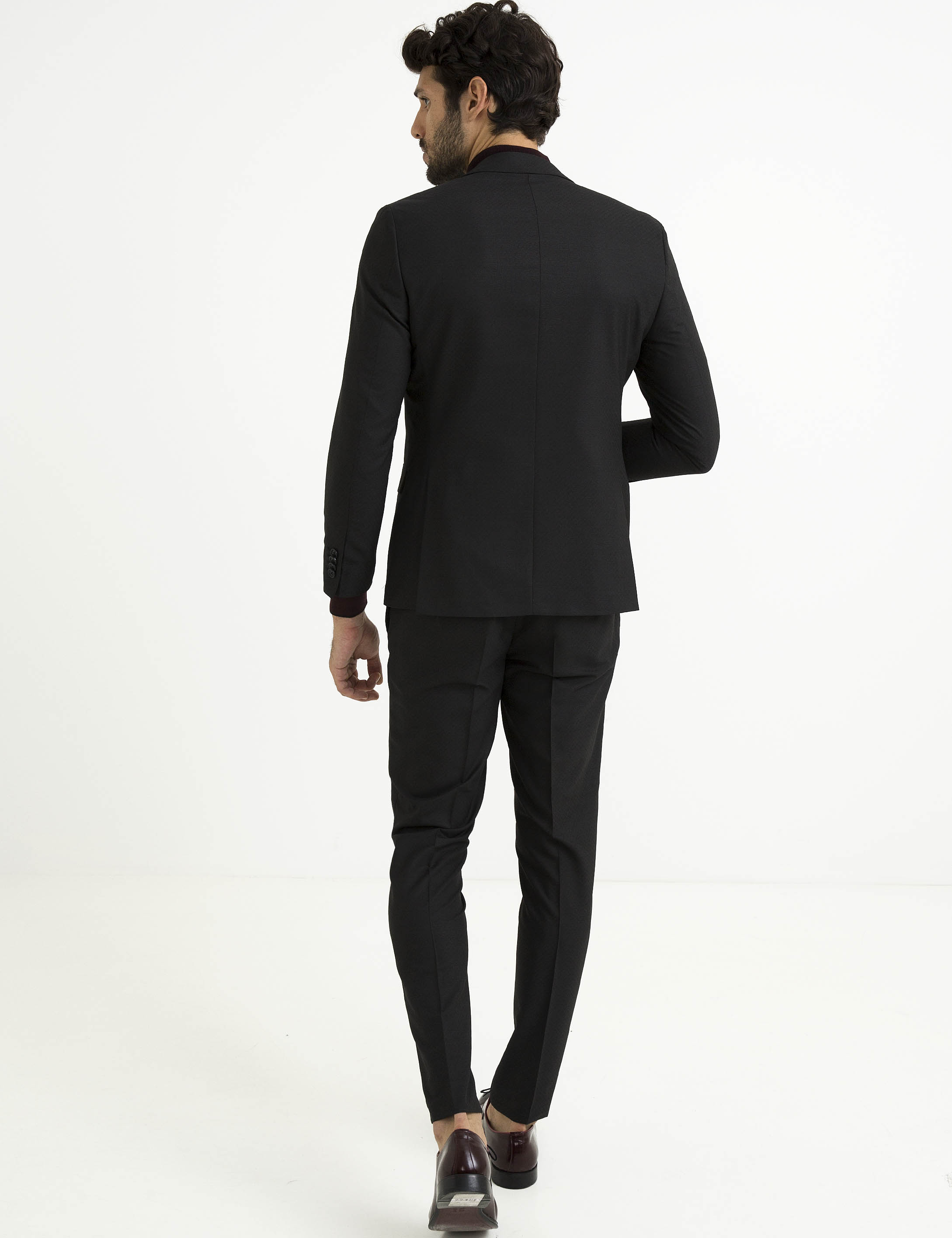 Siyah Ex. Slim Fit Takım Elbise - 50195394017