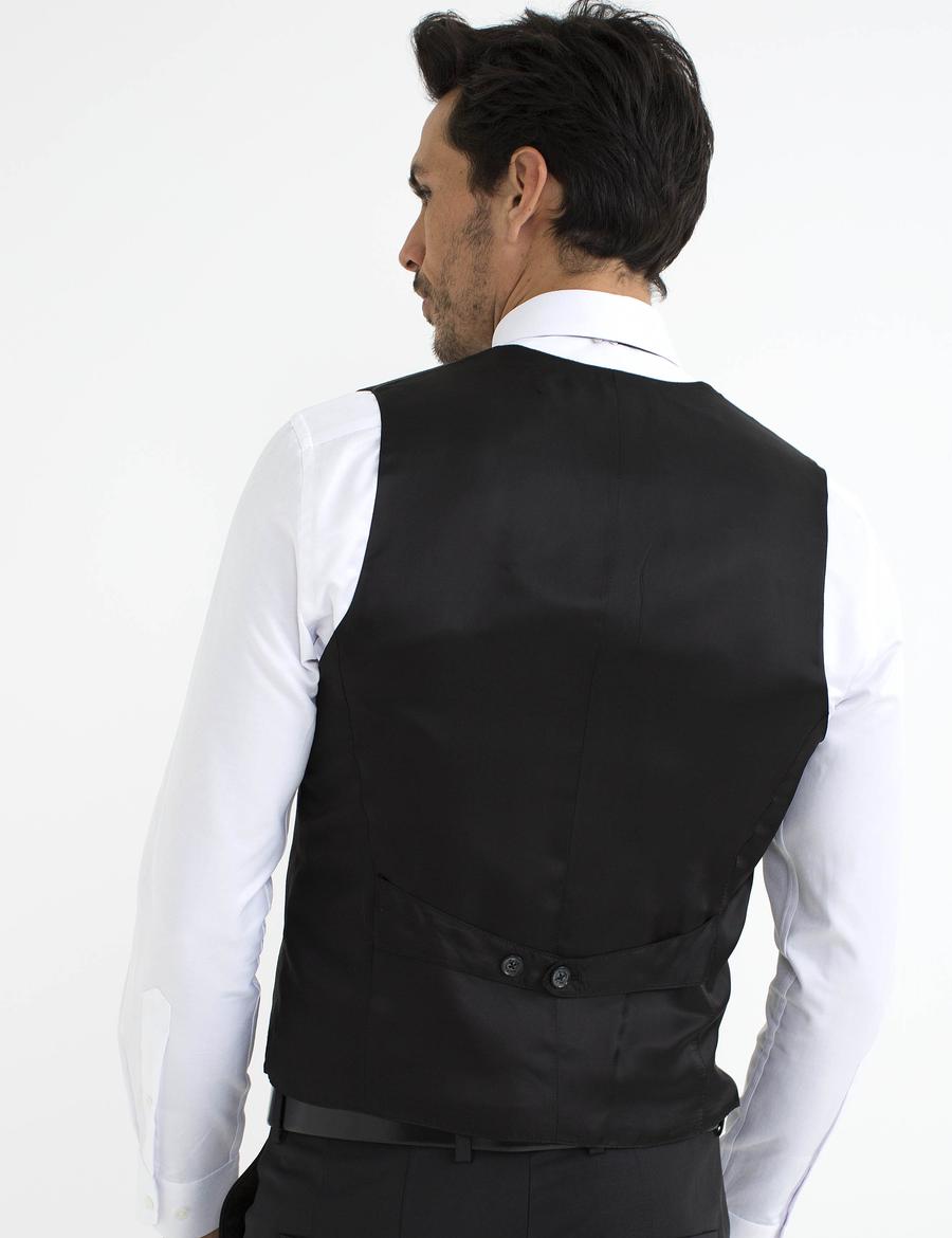 Bordo Yelekli Damatlık Smokin