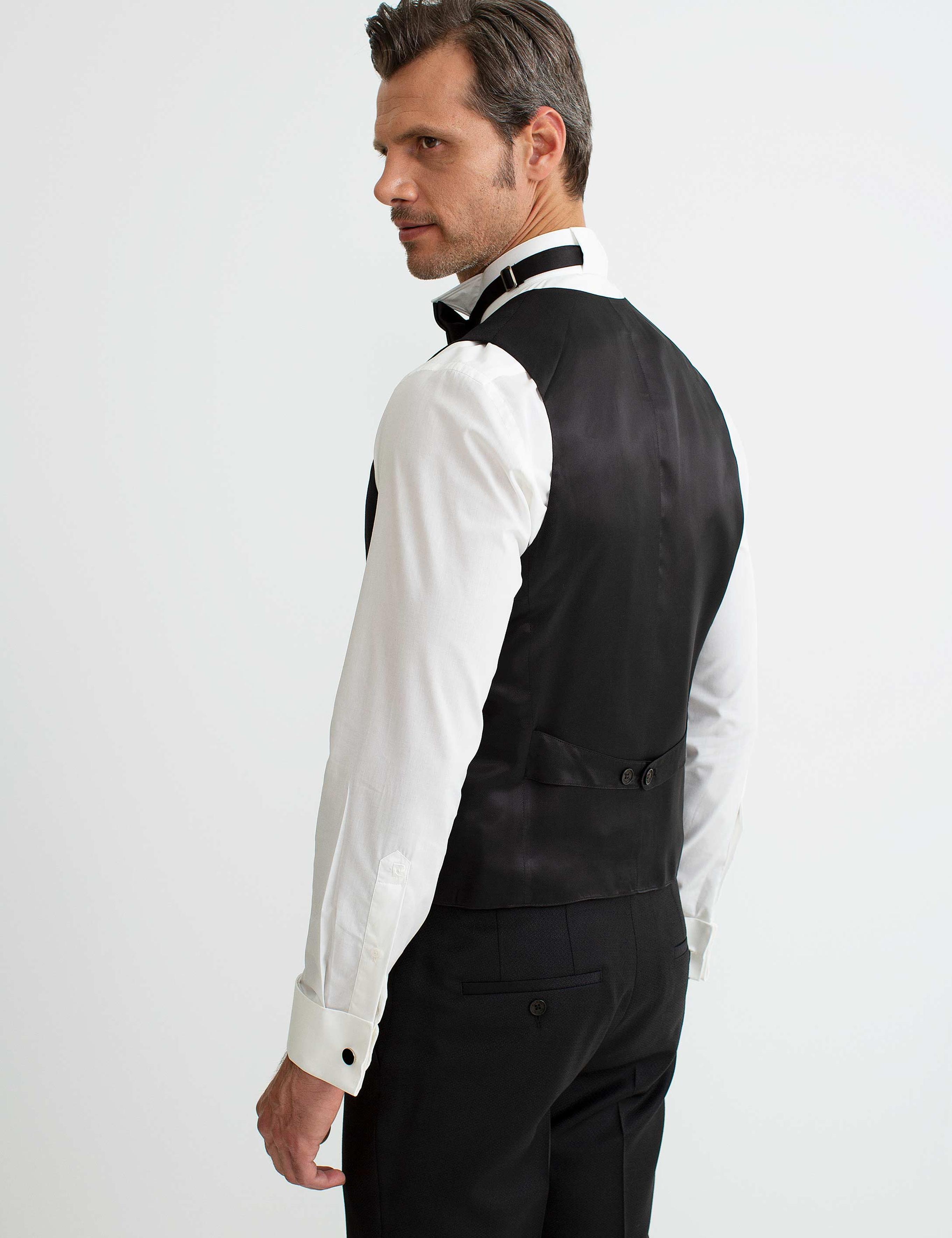 Siyah Yelekli Damatlık Smokin