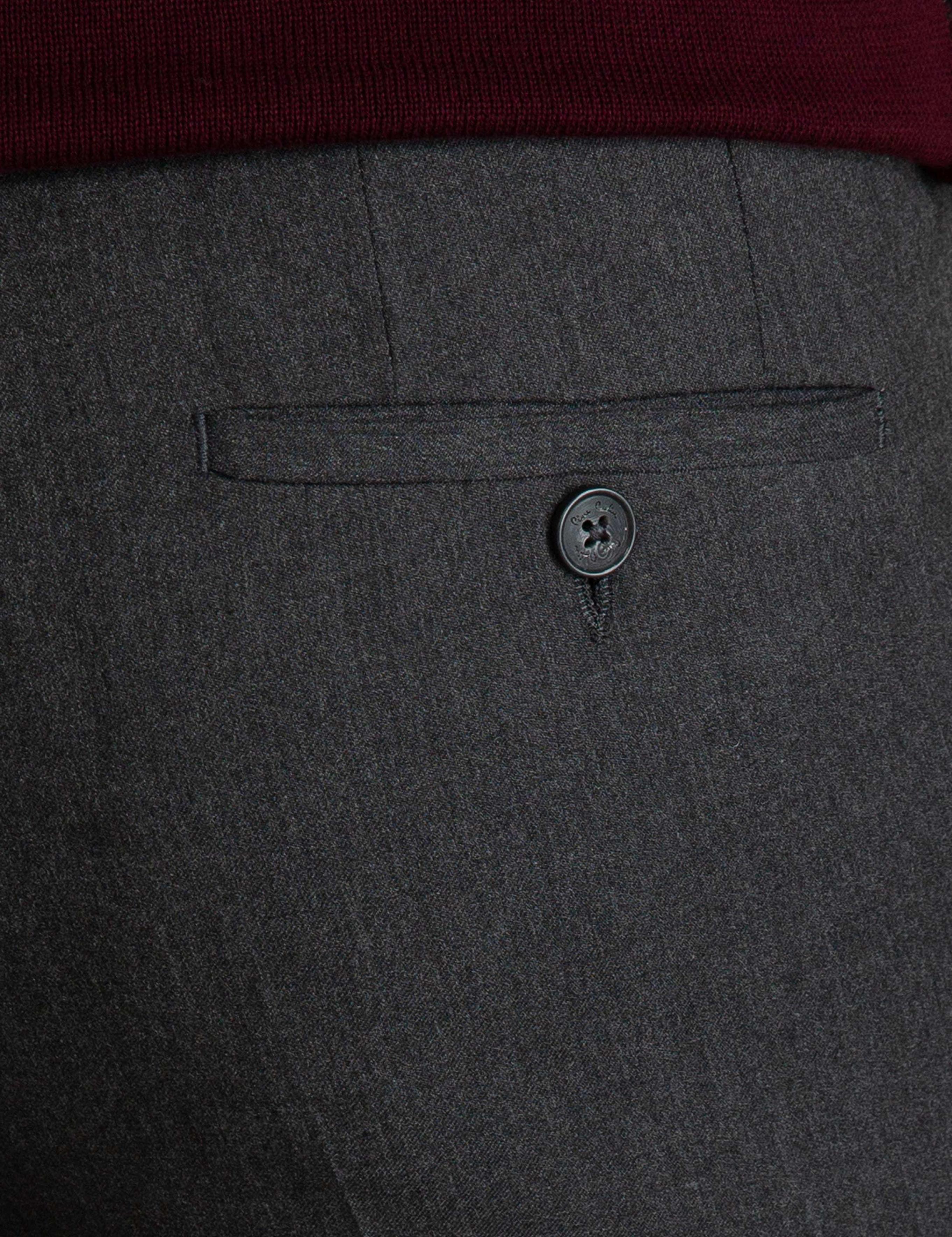 Füme Slim Fit Kumaş Pantolon