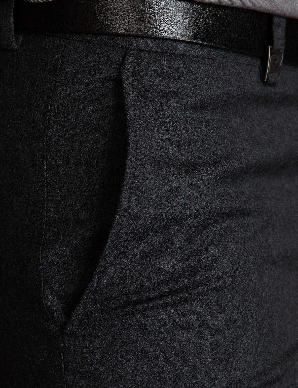 Antrasit Slim Fit Kumaş Pantolon - 50193022013