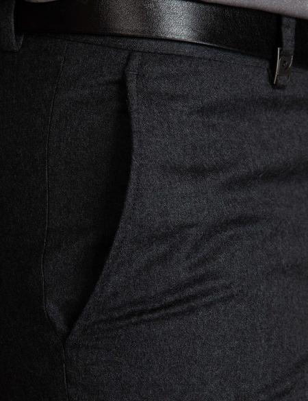 Antrasit Slim Fit Kumaş Pantolon - 50193022013