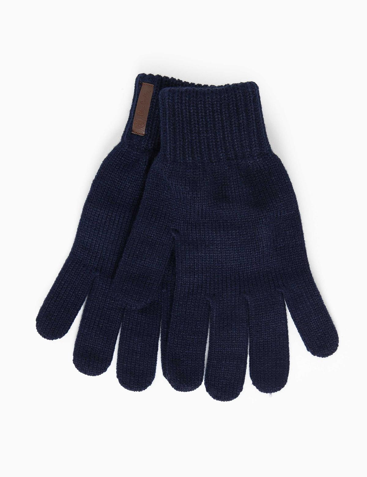 Lacivert Kaşkol Bere Eldiven Takım - 50193269002