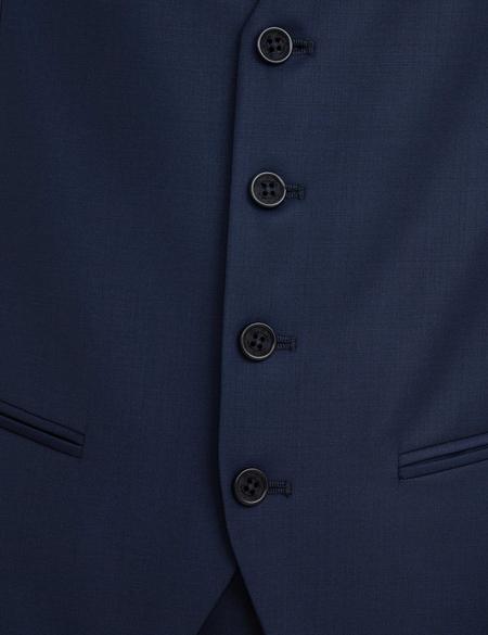 Lacivert Yelek - 50193309014