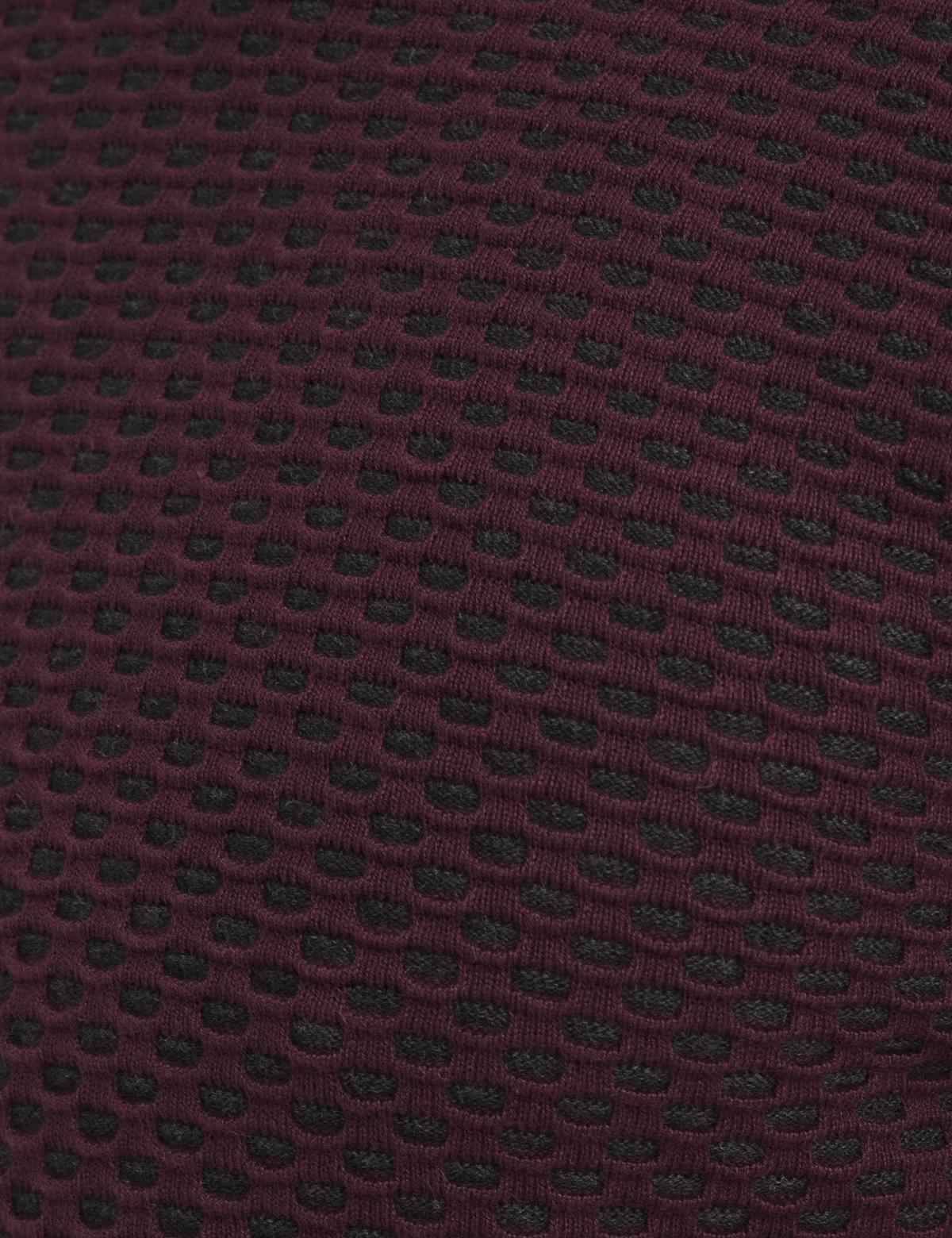 Bordo Slim Fit Triko Kazak - 50195744026