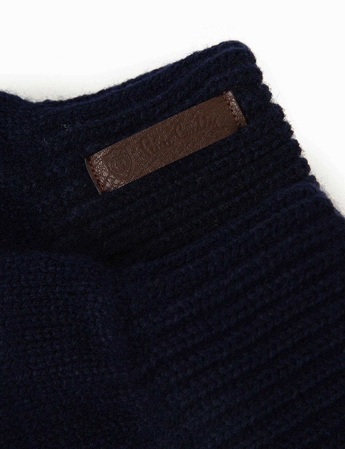 Lacivert Kaşkol Bere Eldiven Takım - 50193291001