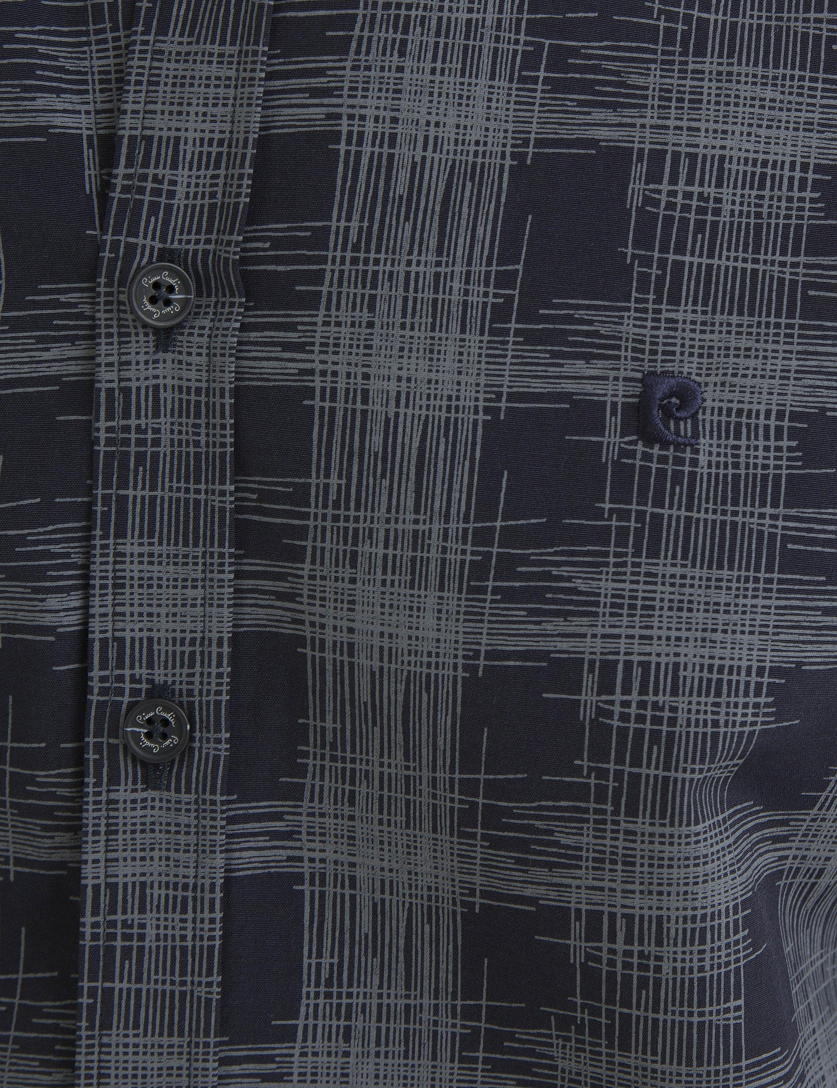 Lacivert Slim Fit Gömlek