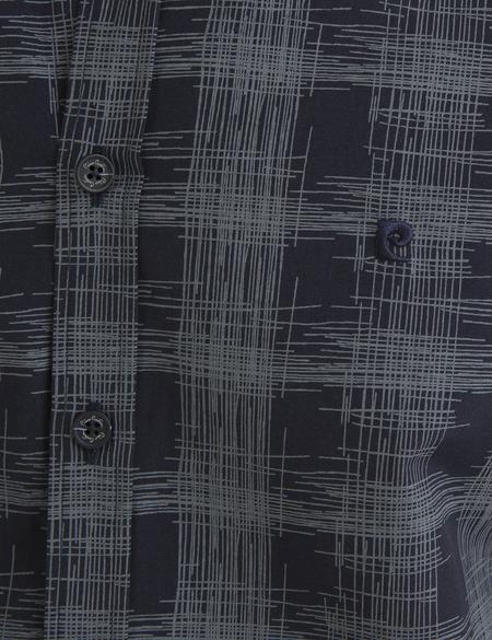 Lacivert Slim Fit Gömlek - 50195916016