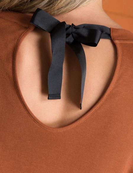 Kiremit Slim Fit Tişört - 50197623006