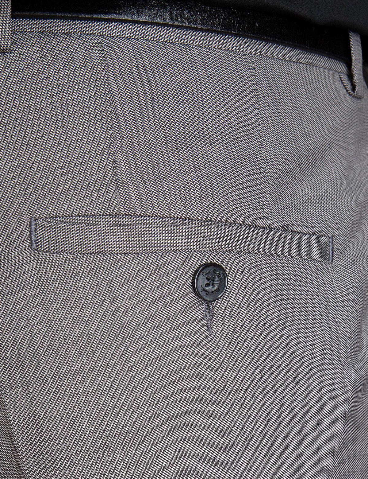 Gri Slim Fit Kumaş Pantolon - 50193341012