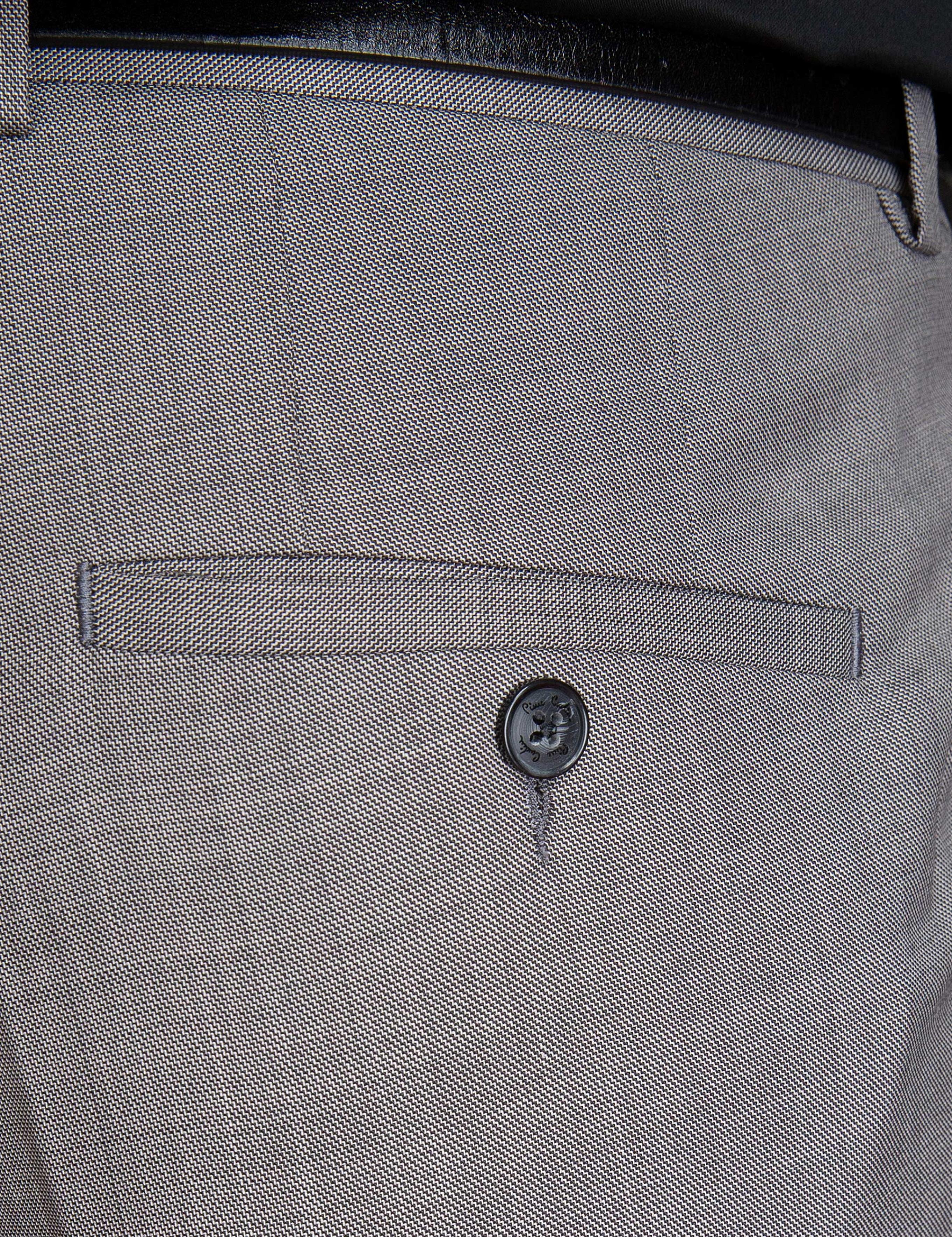 Gri Slim Fit Kumaş Pantolon