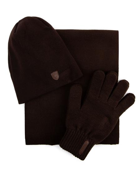 Kahverengi Kaşkol Bere Eld Tk - 50193269003