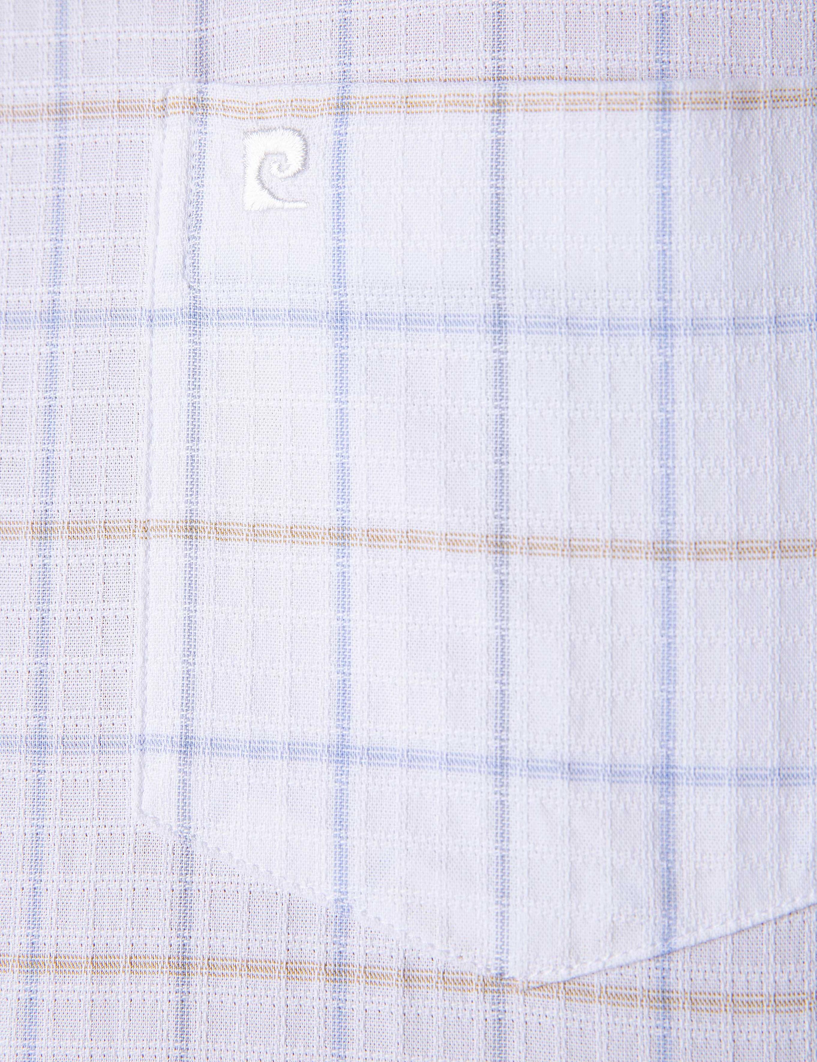 Beyaz Regular Fit Kısa Kollu Gömlek