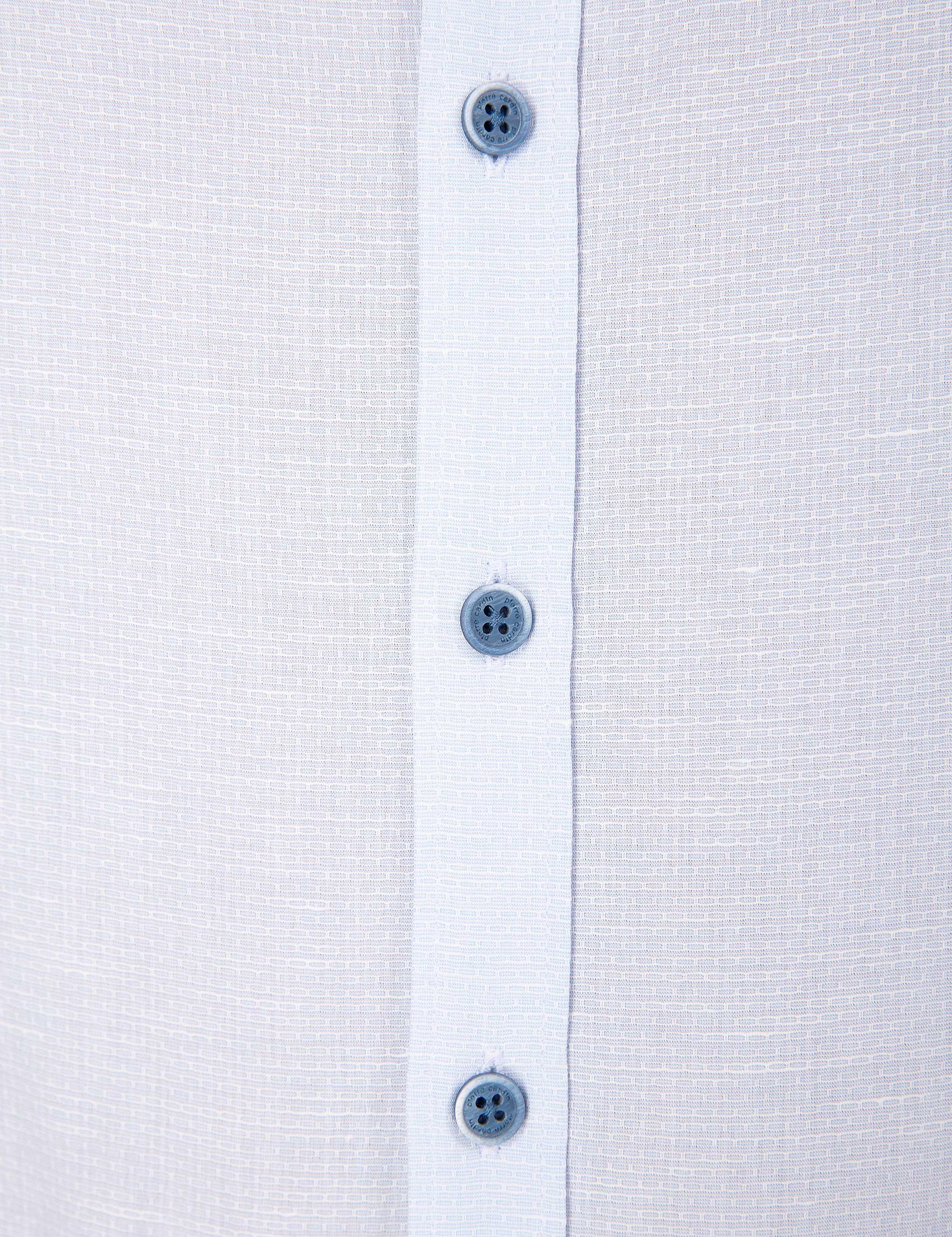 Açık Mavi Slim Fit Uzun Kollu Gömlek