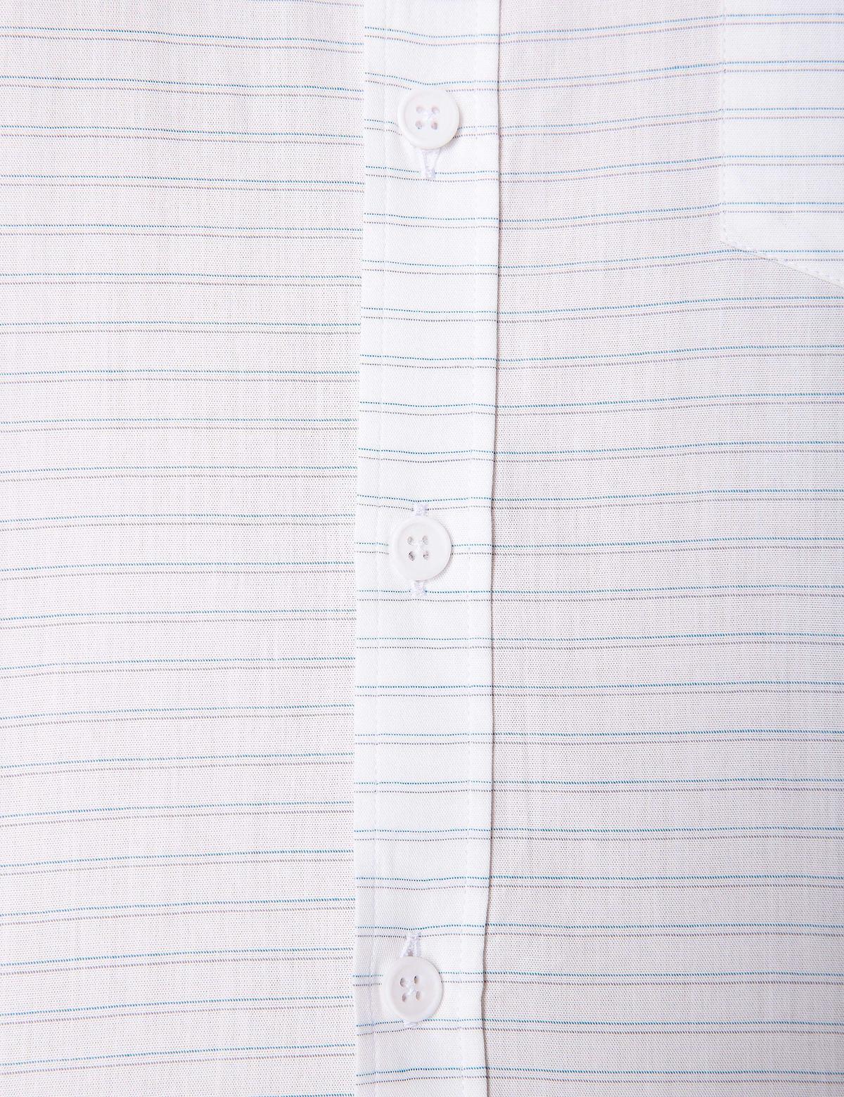 Beyaz Regular Fit Kısa Kollu Gömlek - 50203449005