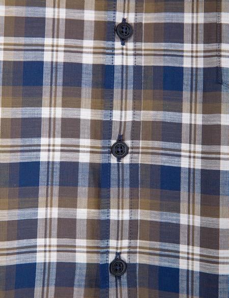 Kahverengi Regular Fit Kısa Kollu Gömlek - 50203457007