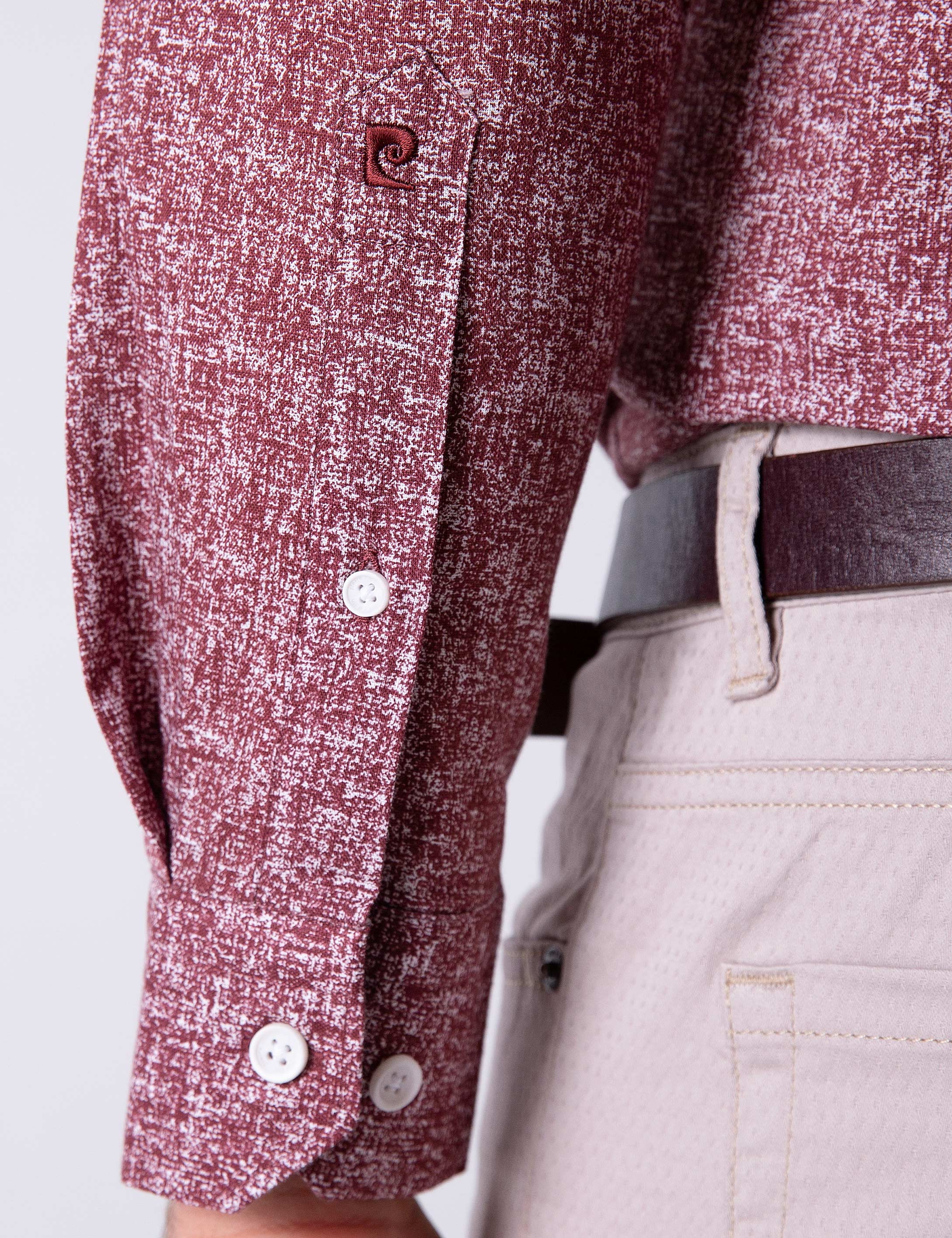 Kiremit Slim Fit Gömlek - Image 6