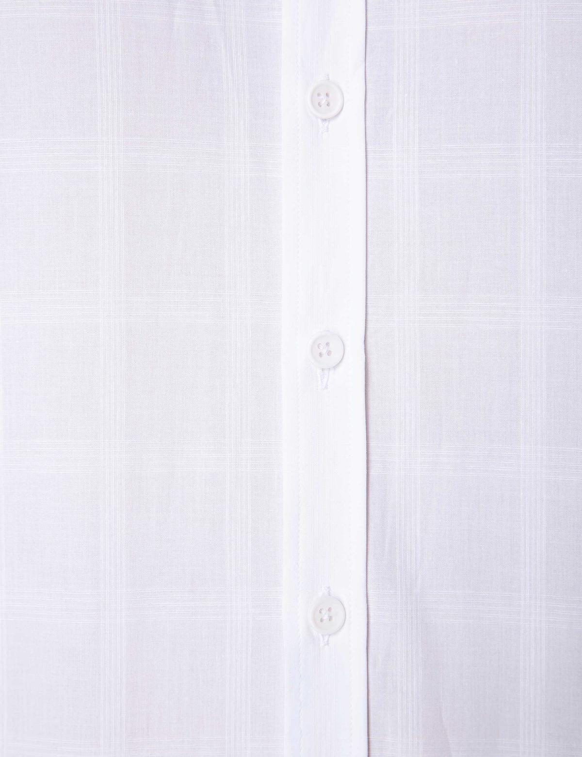 Beyaz Slim Fit Uzun Kollu Gömlek - 50203468033