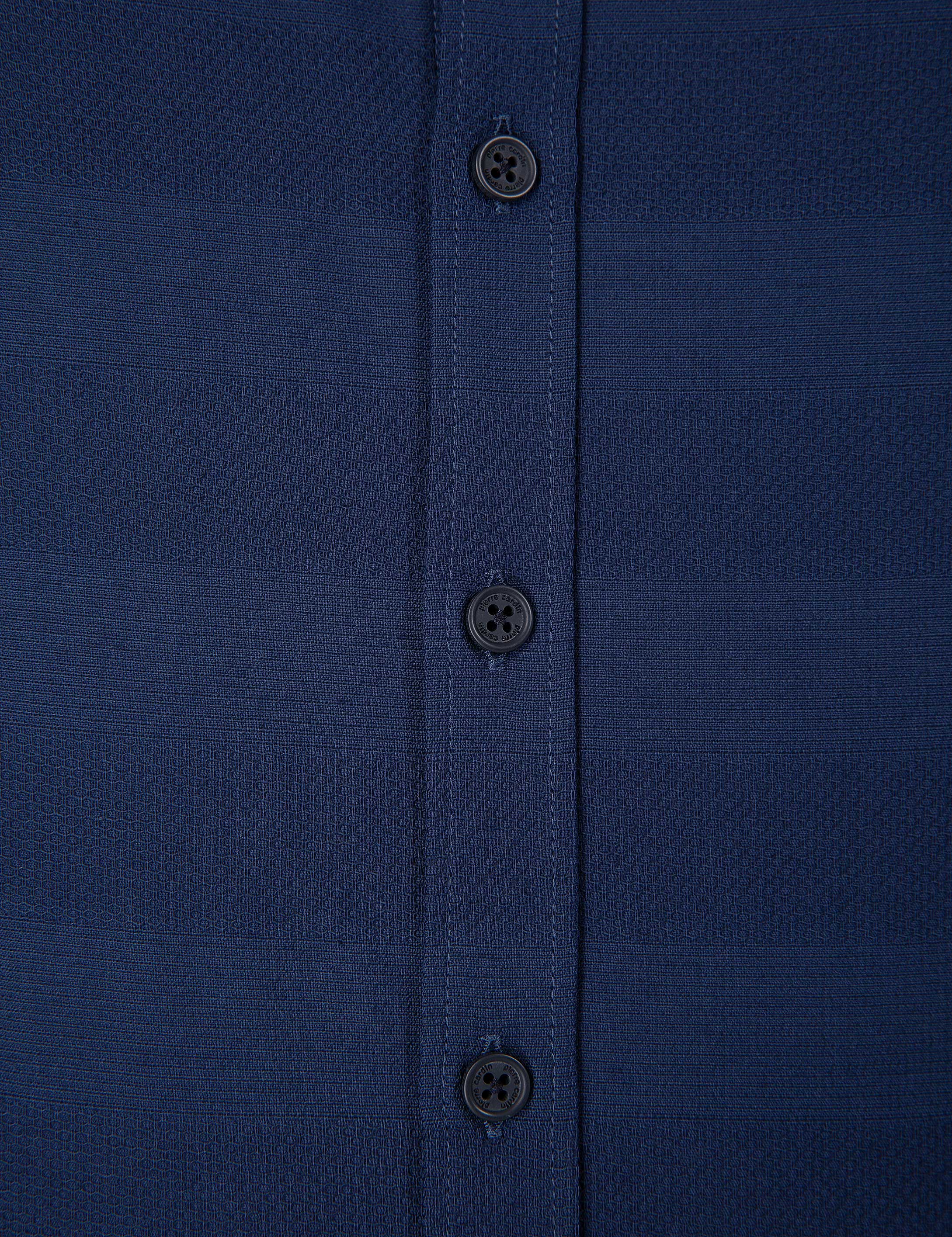 Lacivert Slim Fit Gömlek