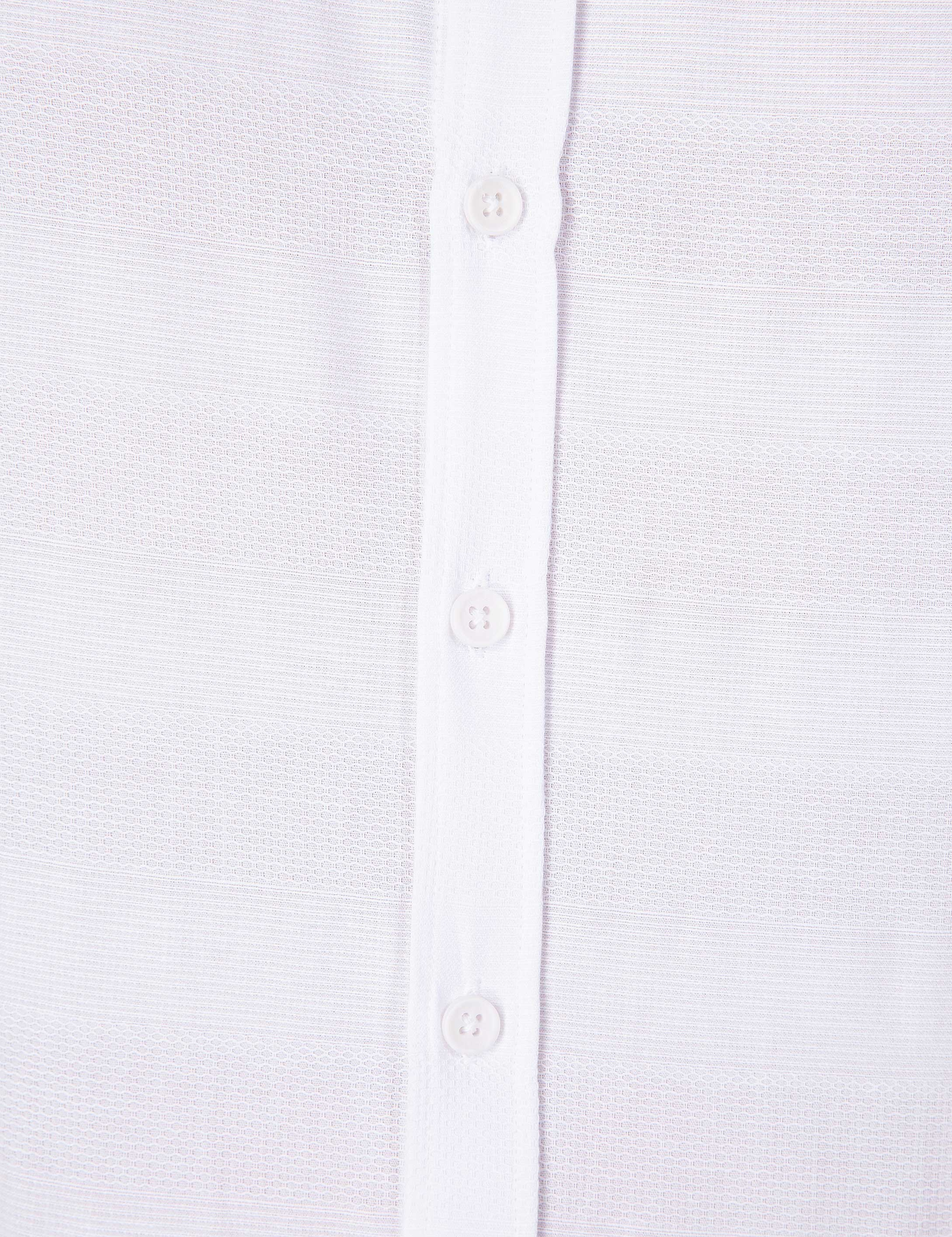 Beyaz Slim Fit Gömlek - Image 6