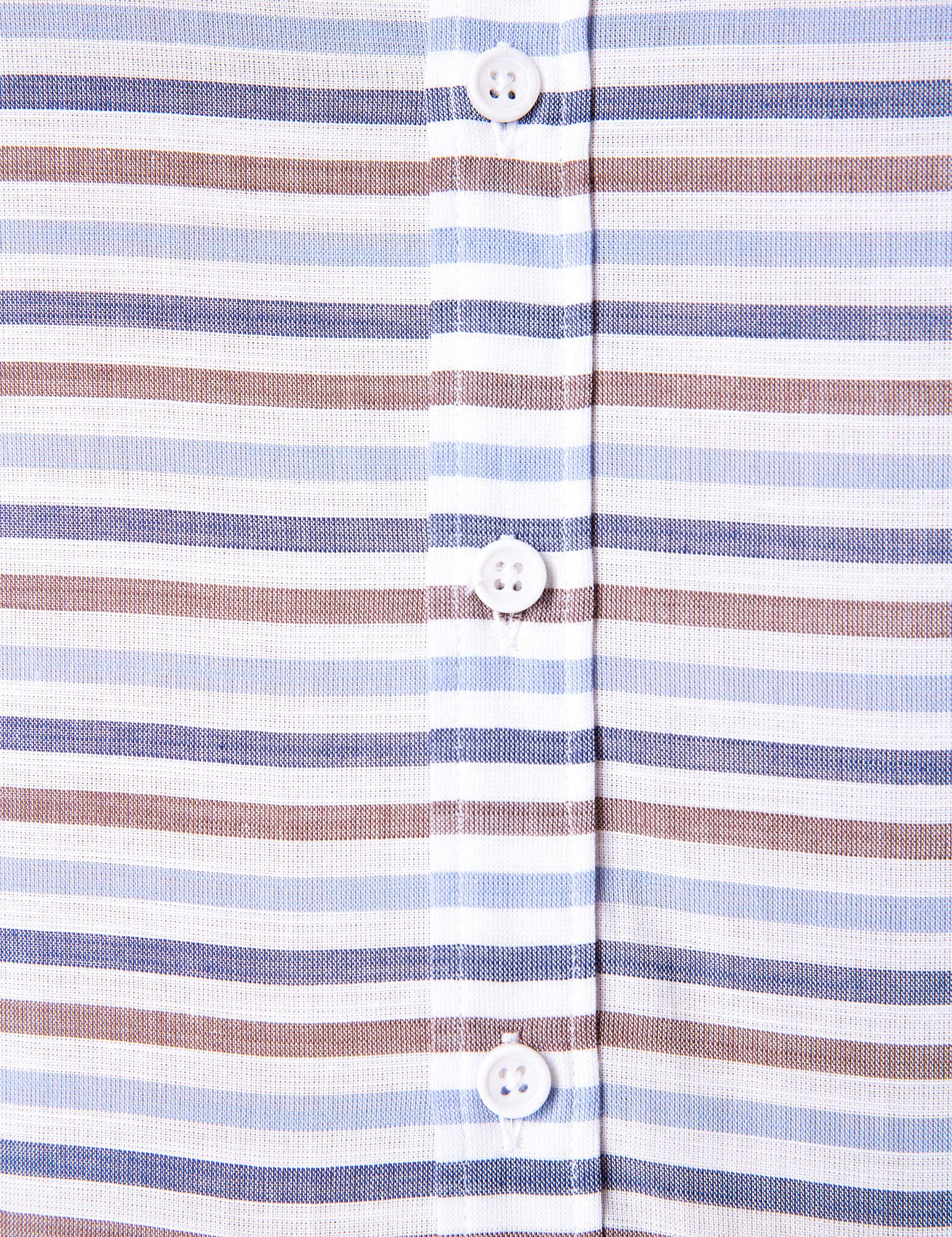 Mavi Slim Fit Uzun Kollu Gömlek