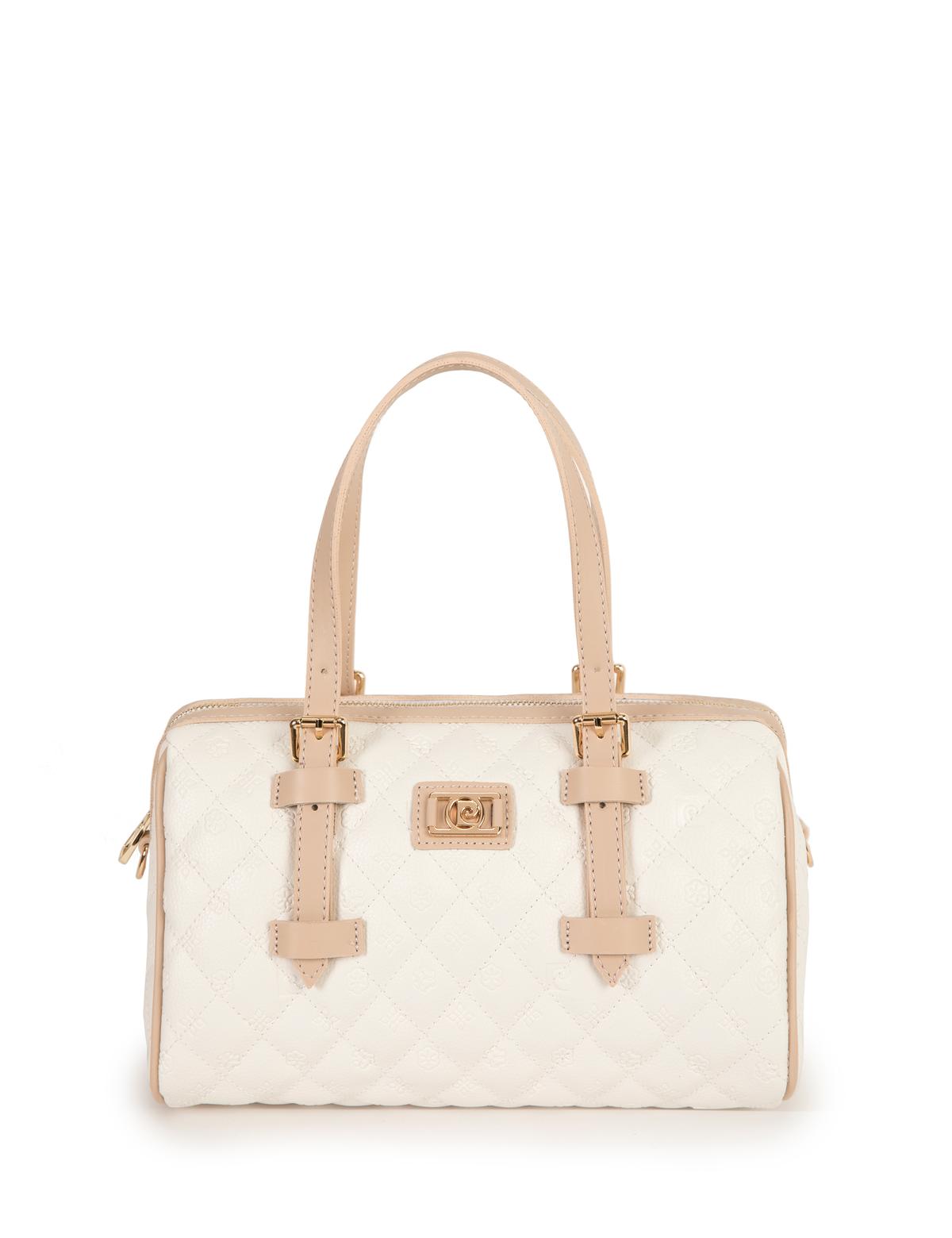 Beyaz Uzun Askılı Kol Çantası - 50243573002