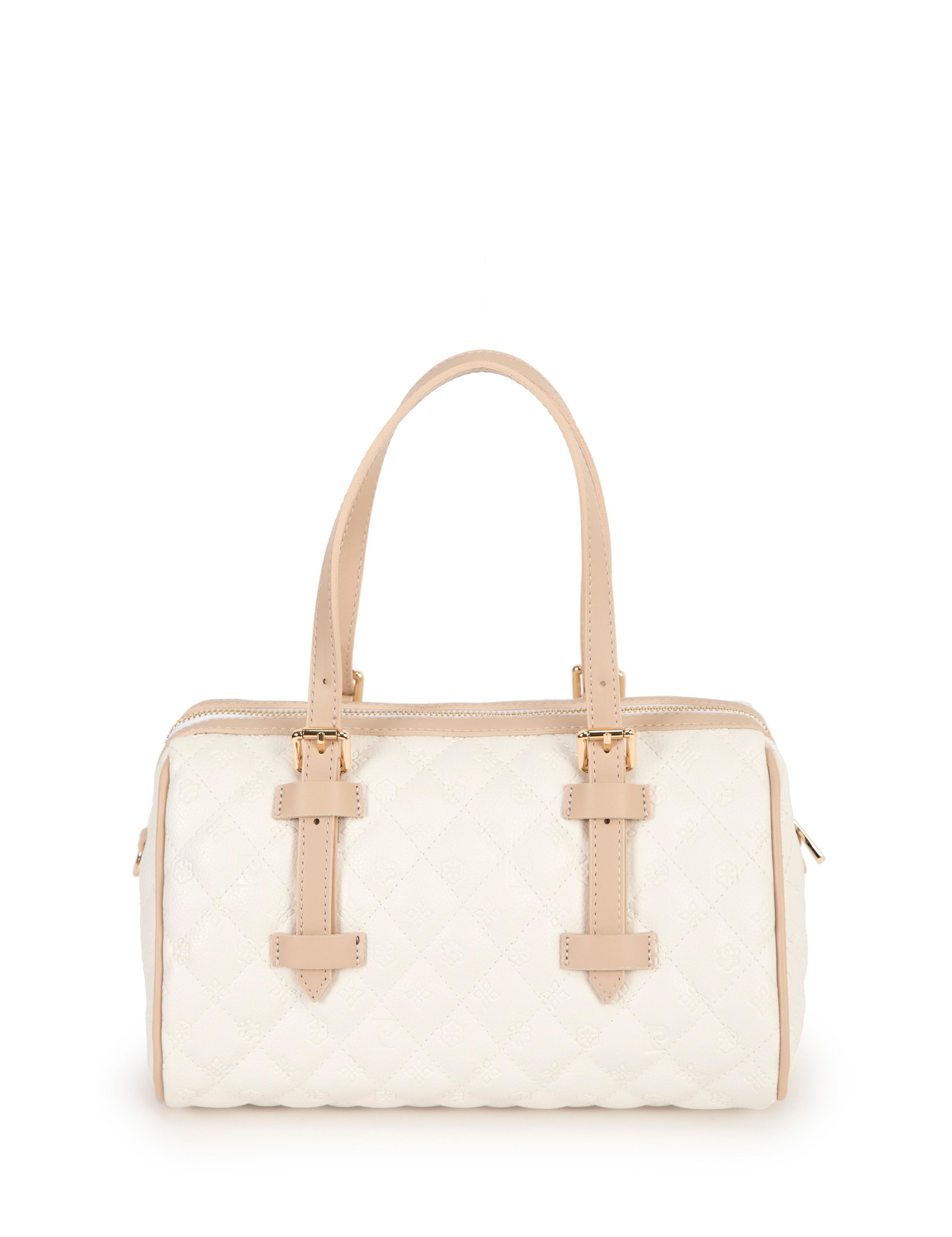 Beyaz Uzun Askılı Kol Çantası