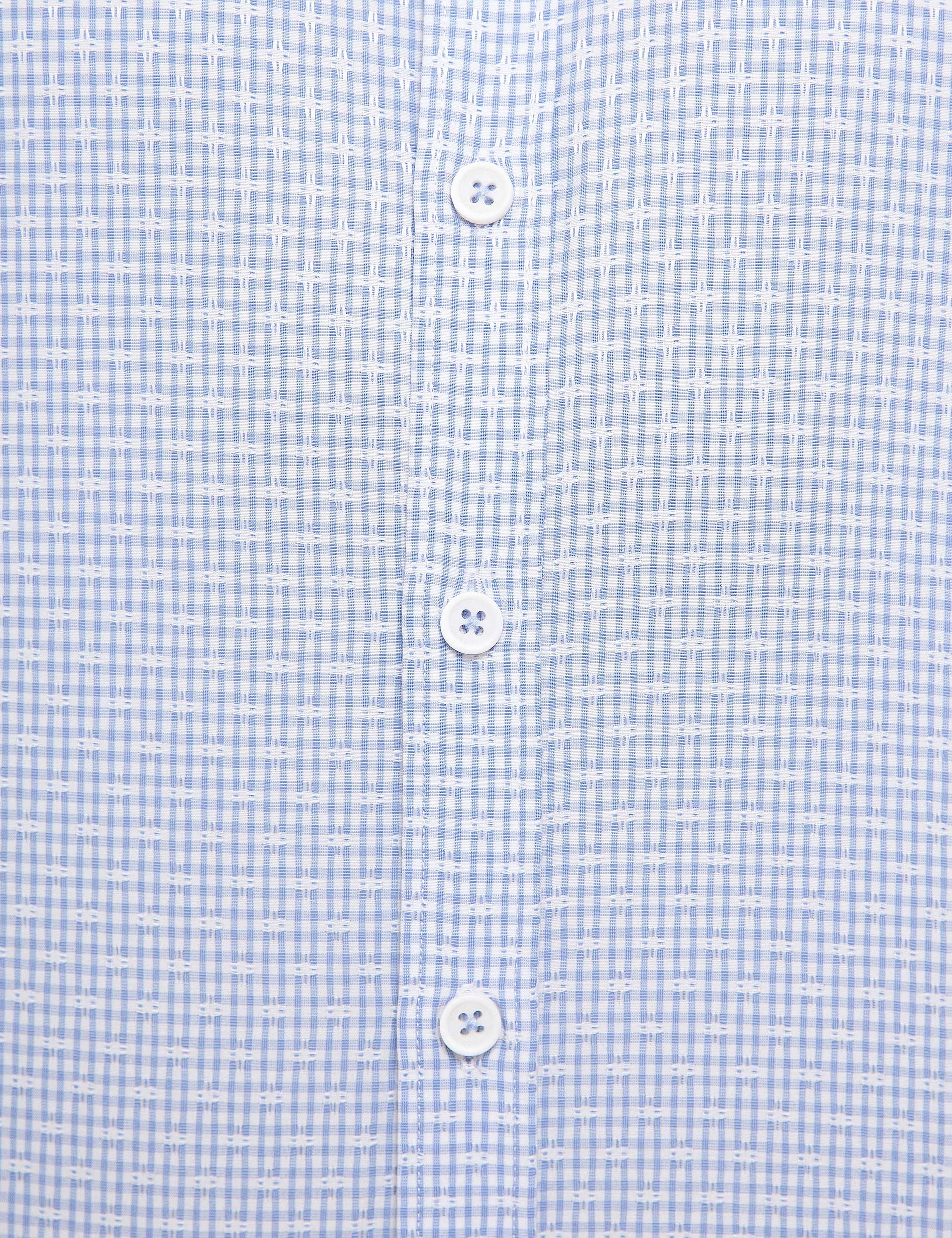 Açık Mavi Slim Fit Uzun Kollu Gömlek