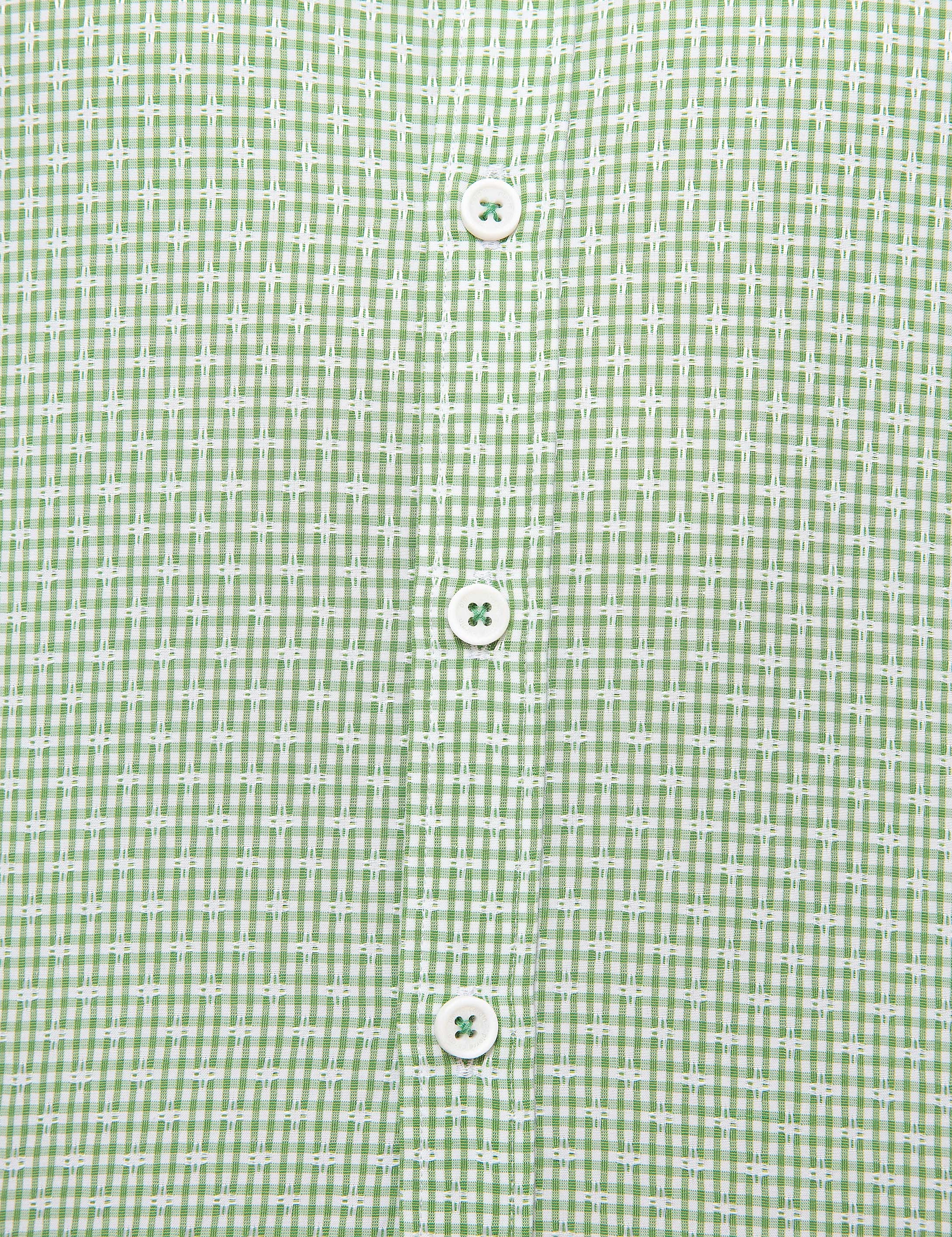 Yeşil Slim Fit Gömlek - Image 6