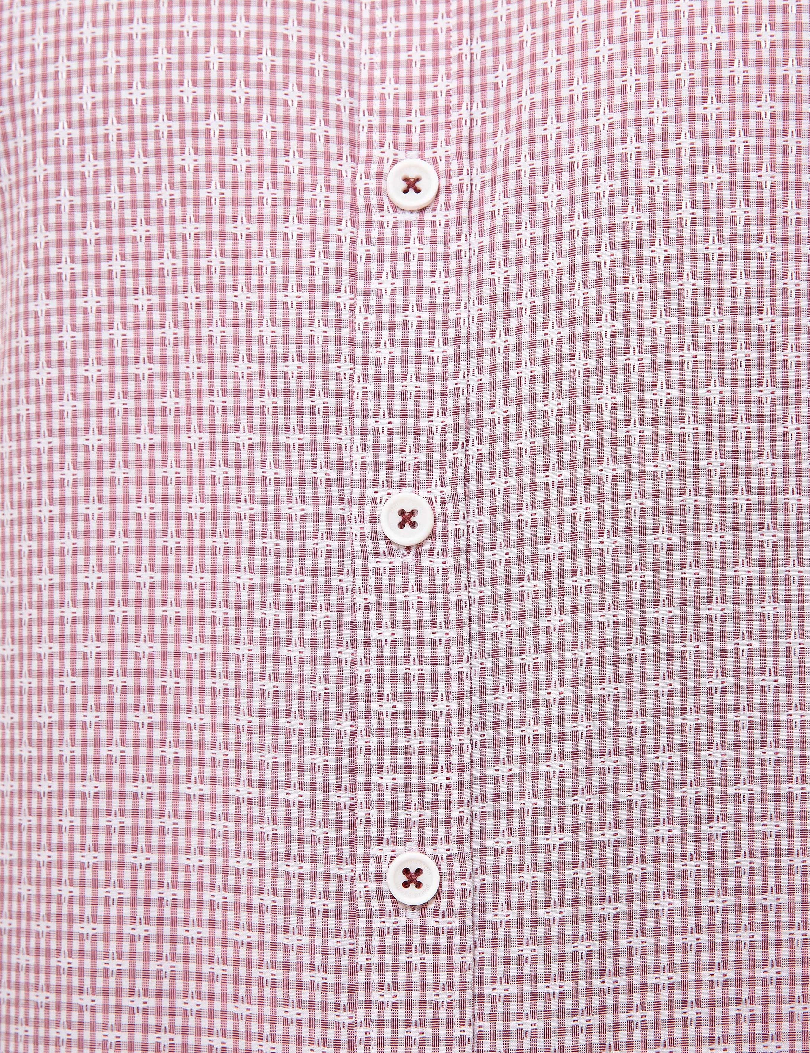 Kırmızı Slim Fit Gömlek