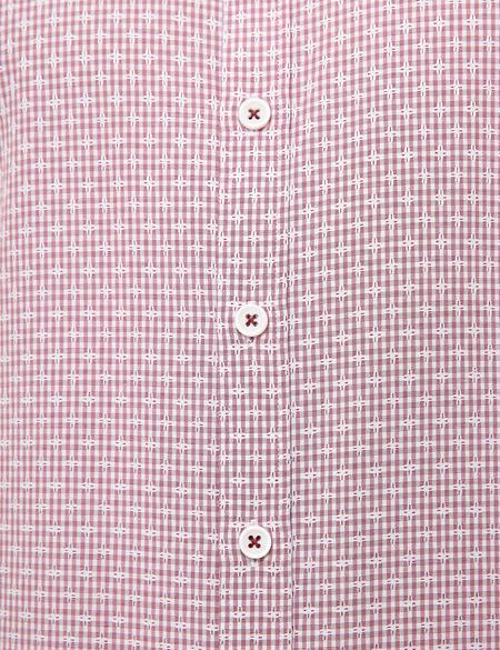 Kırmızı Slim Fit Gömlek - 50203484041