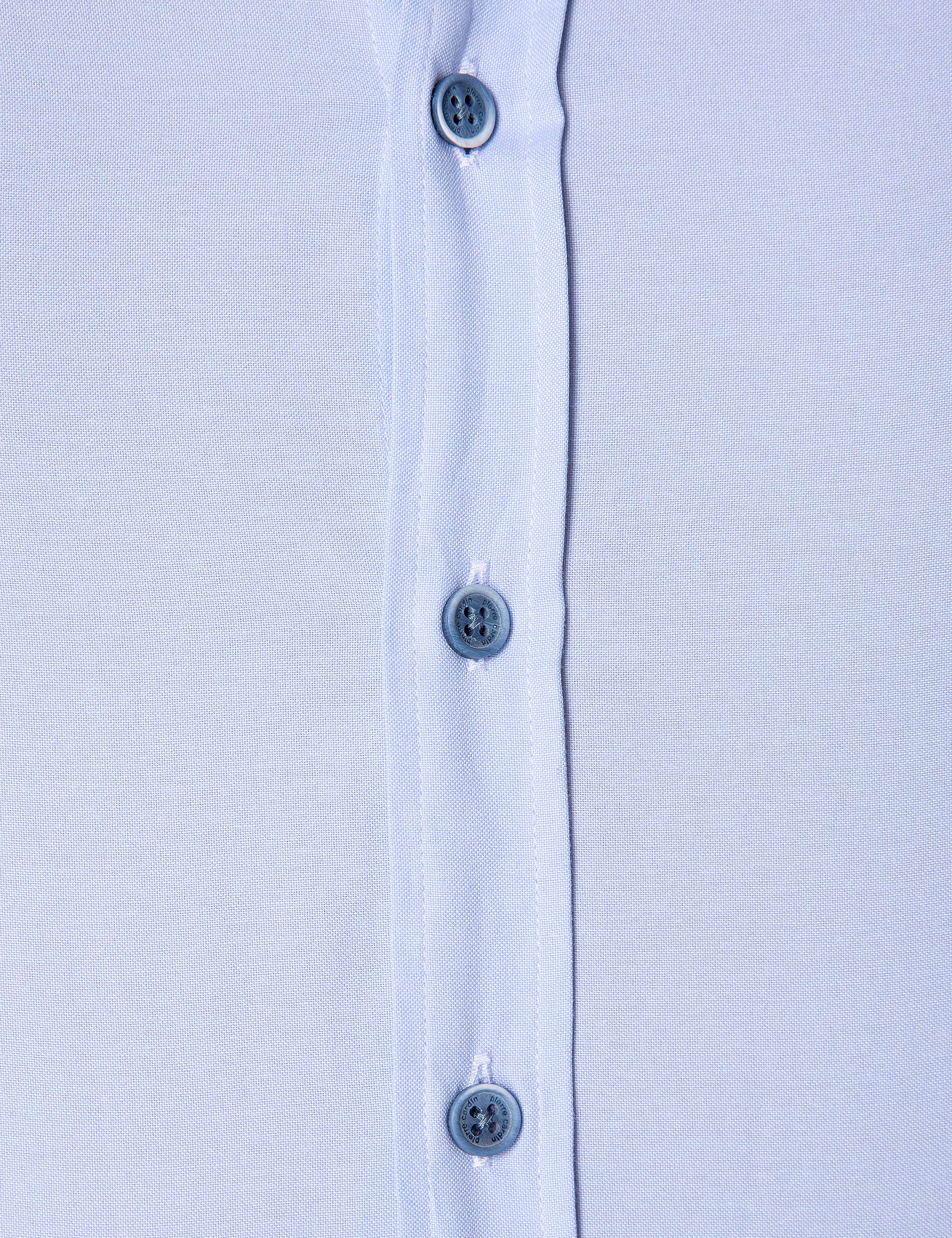 Açık Mavi Slim Fit Gömlek - Image 6