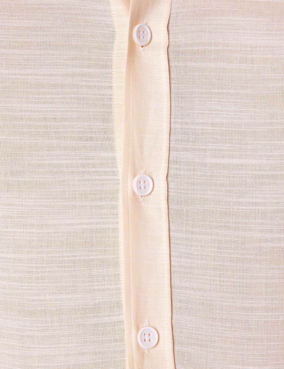 Sarı Slim Fit Uzun Kollu Gömlek - 50203495028