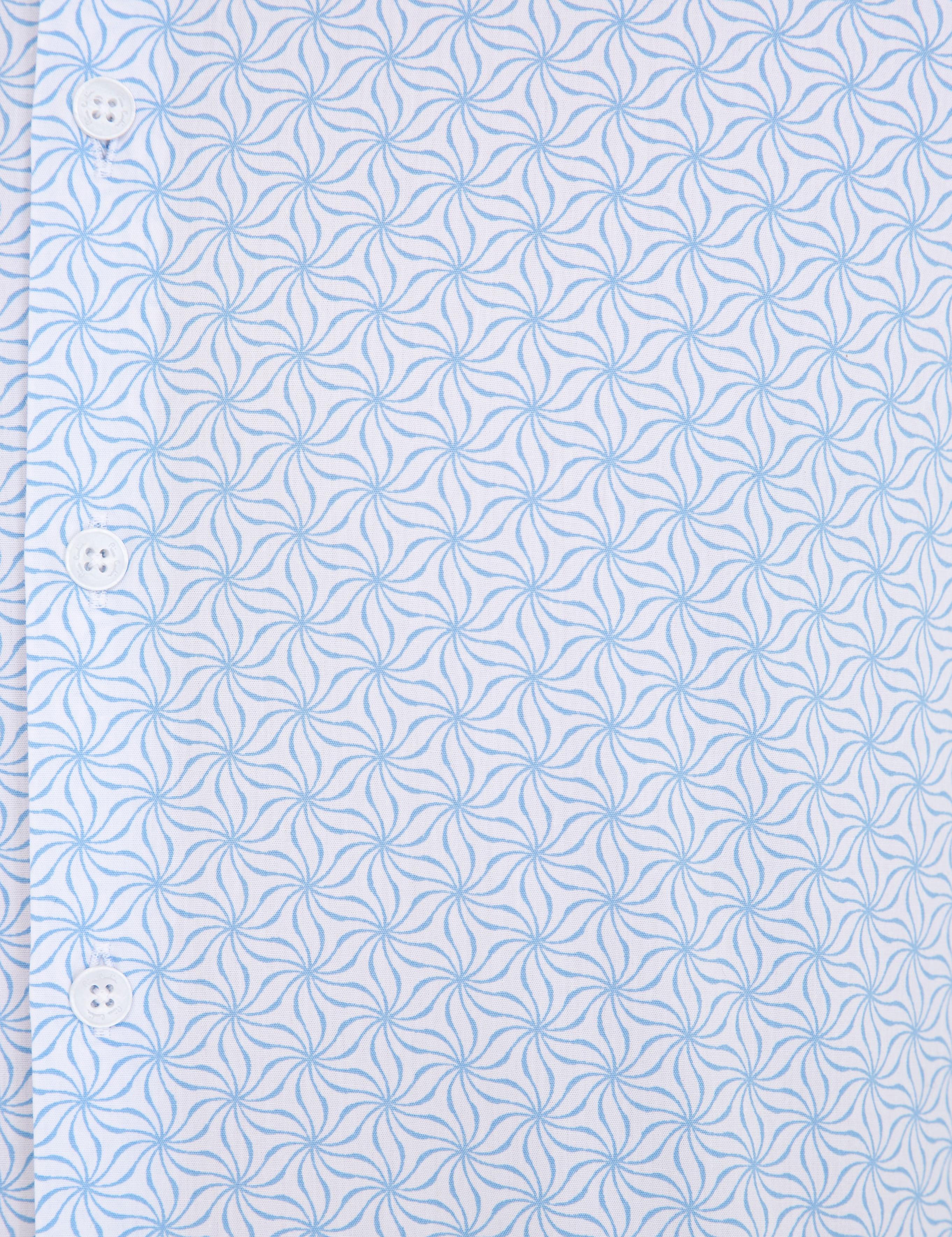 Açık Mavi Slim Fit Uzun Kollu Gömlek