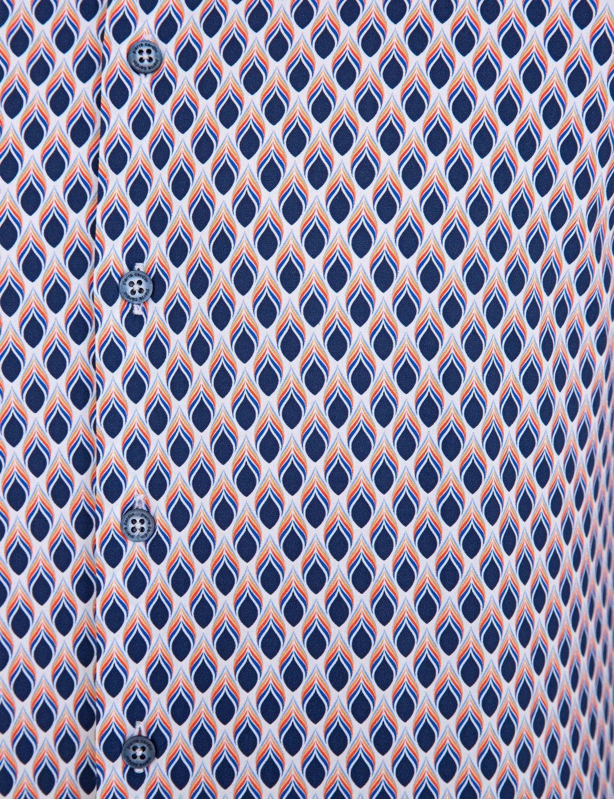 Lacivert Slim Fit Uzun Kollu Gömlek - 50235122001