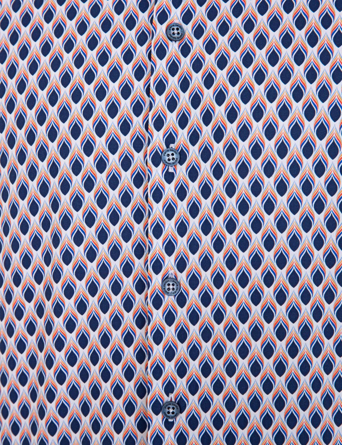 Lacivert Slim Fit Uzun Kollu Gömlek - 50235122001