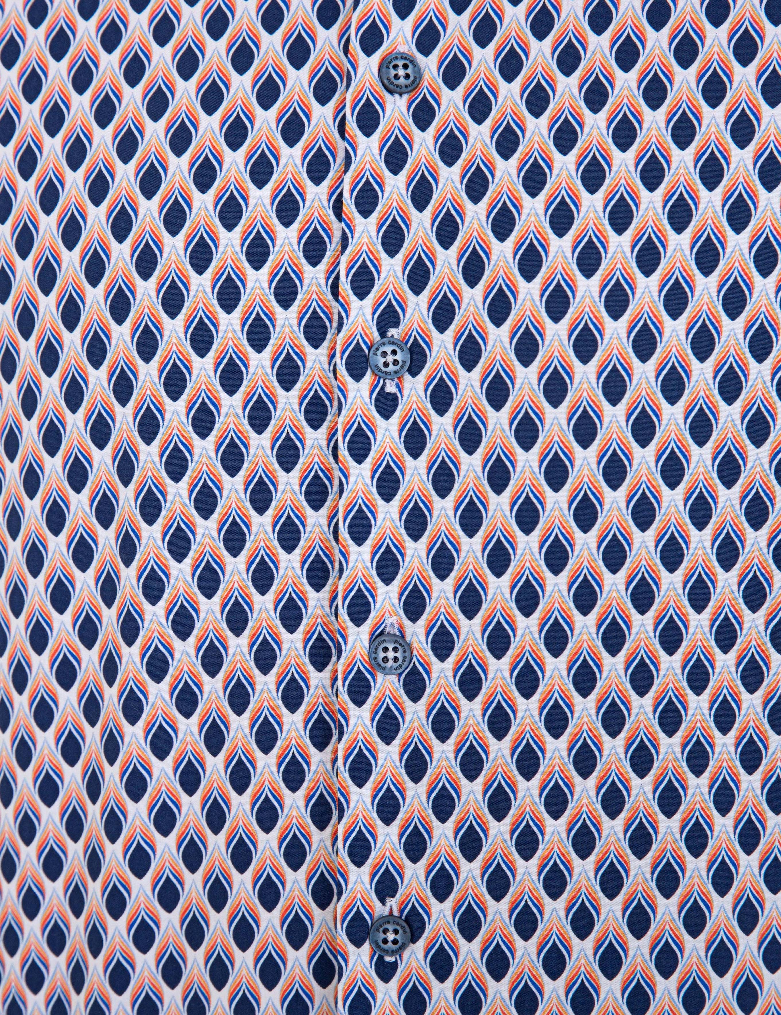 Lacivert Slim Fit Uzun Kollu Gömlek