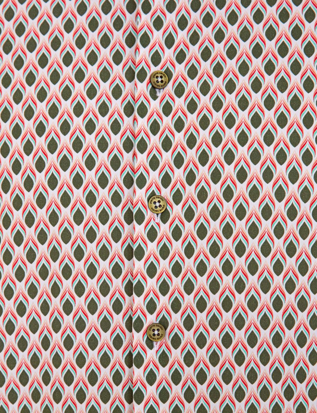 Yeşil Slim Fit Uzun Kollu Gömlek - 50235122014