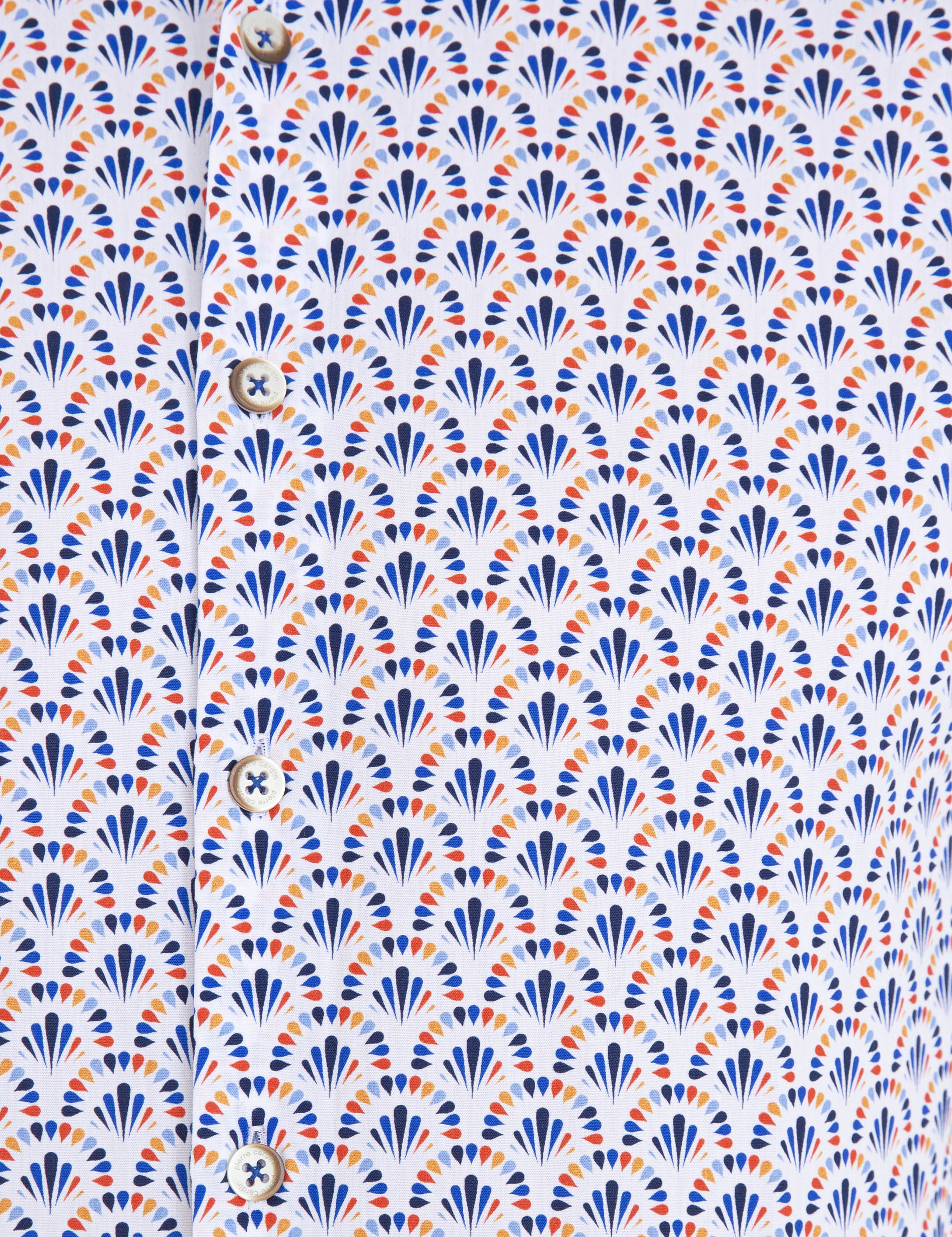 Lacivert Slim Fit Uzun Kollu Gömlek - Image 5