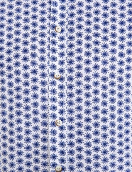 Lacivert Slim Fit Uzun Kollu Gömlek - 50232969001