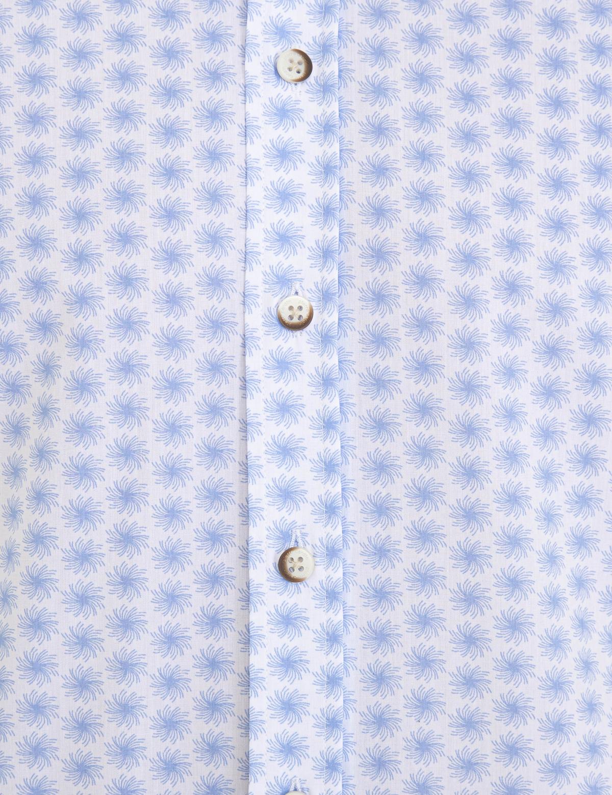 Açık Mavi Slim Fit Uzun Kollu Gömlek - 50232969011