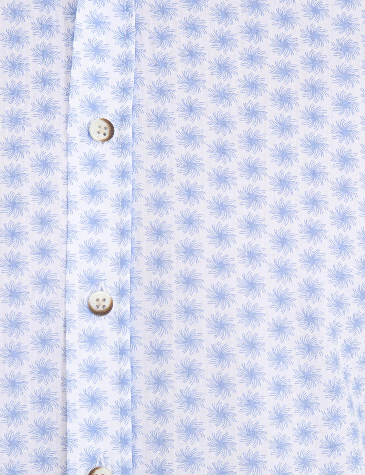 Açık Mavi Slim Fit Uzun Kollu Gömlek - 50232969011