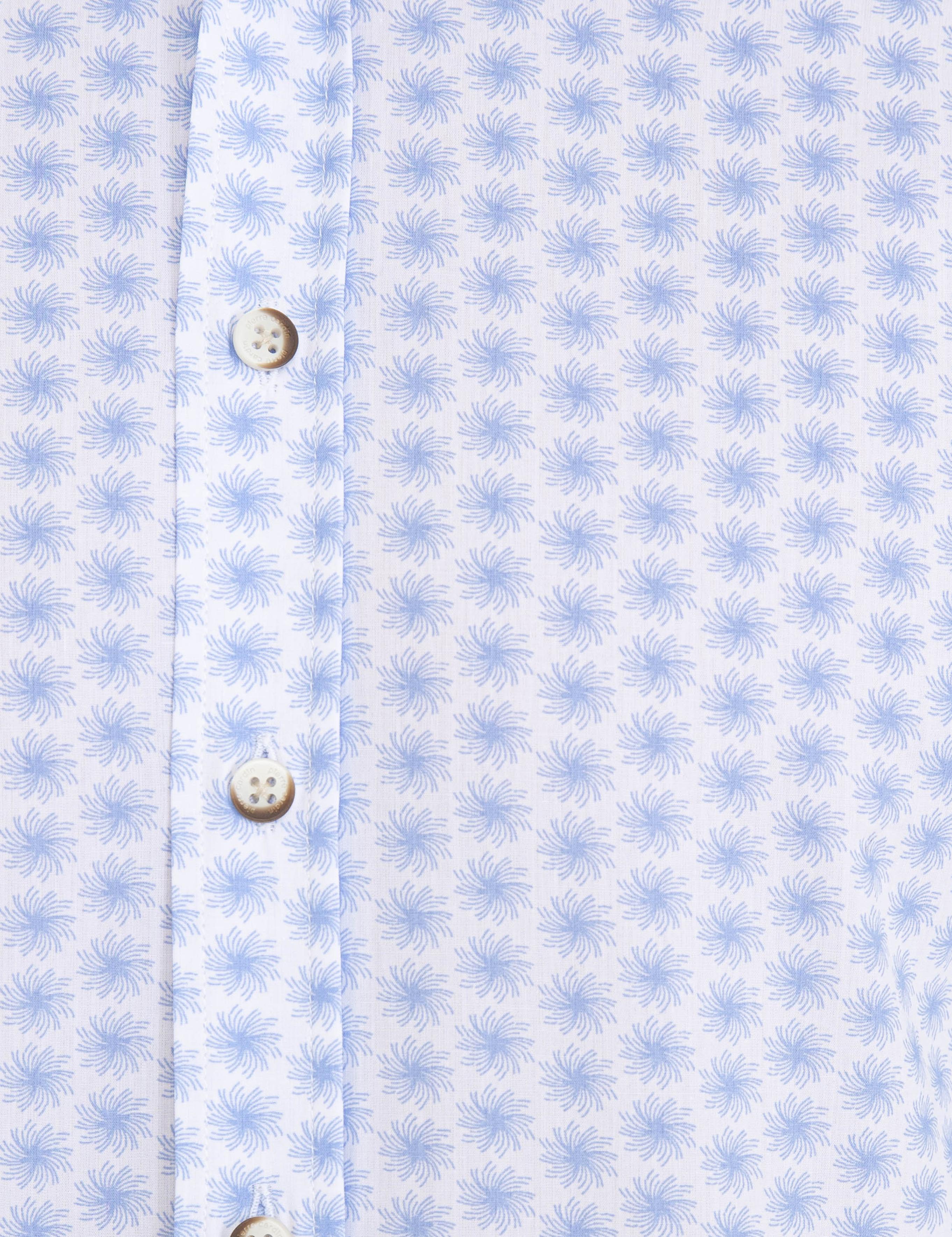 Açık Mavi Slim Fit Uzun Kollu Gömlek