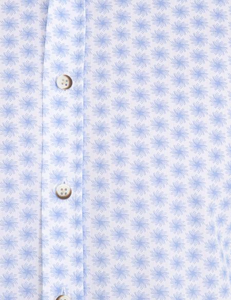 Açık Mavi Slim Fit Uzun Kollu Gömlek - 50232969011