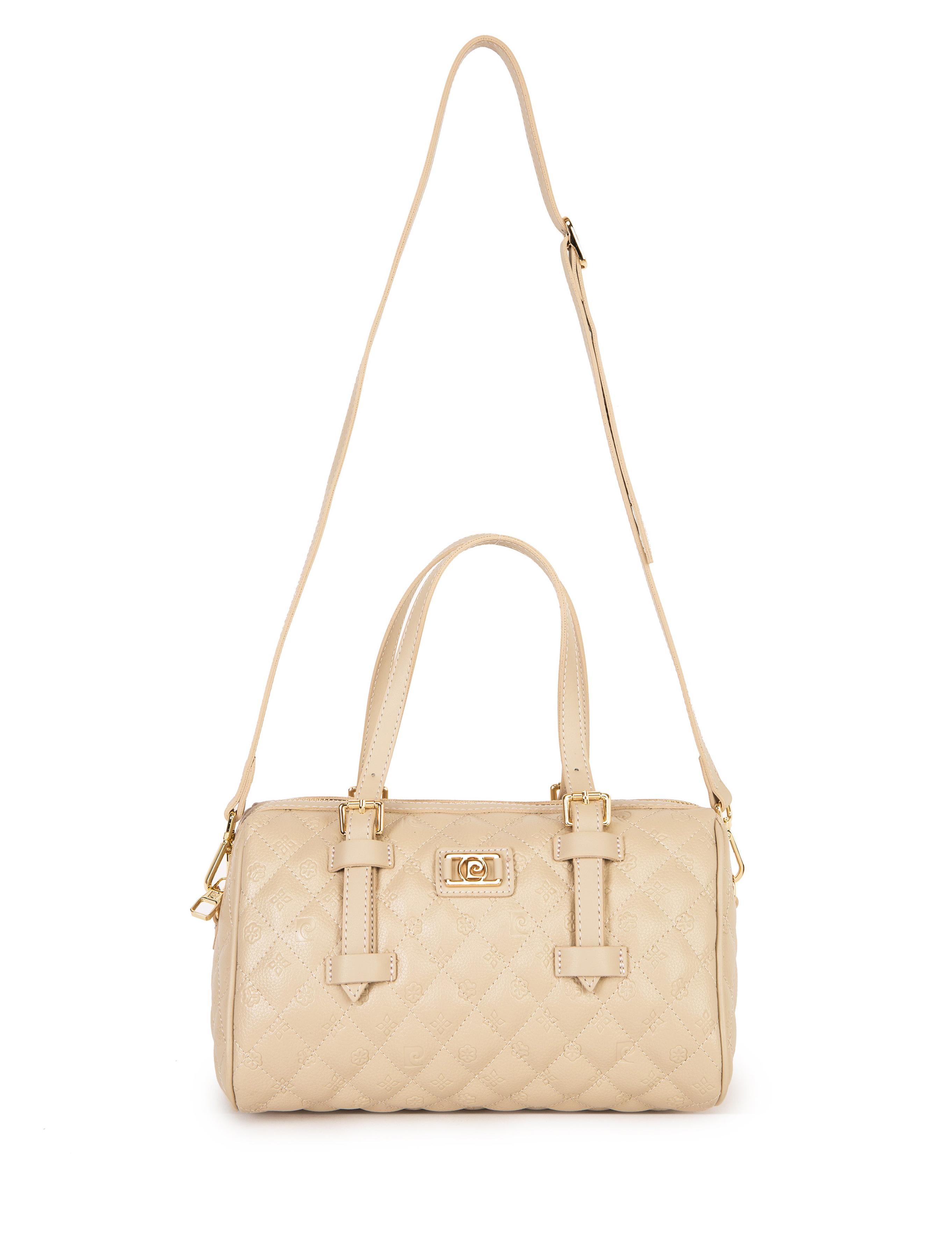 Bej Uzun Askılı Kol Çantası