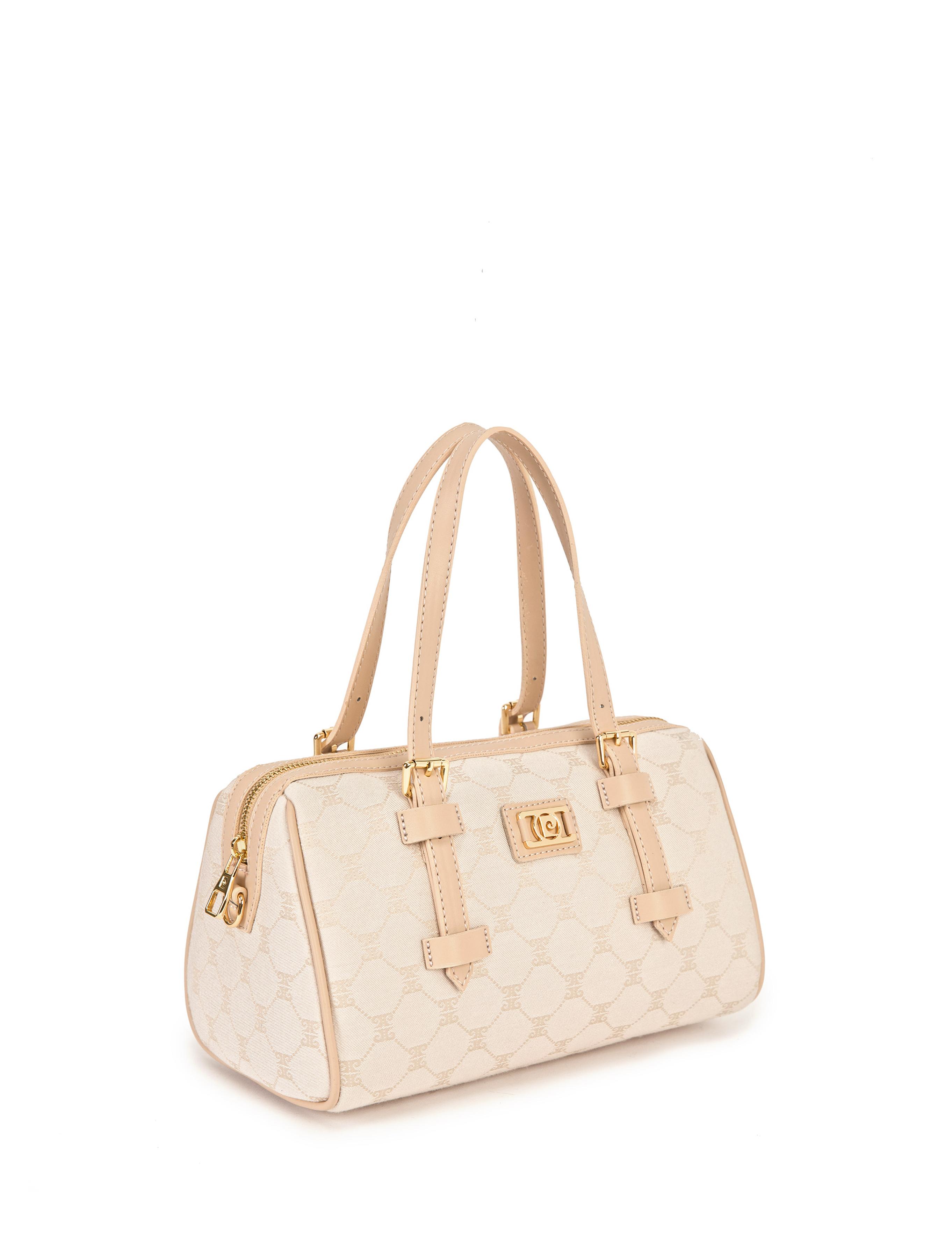 Bej Uzun Askılı Kol Çantası