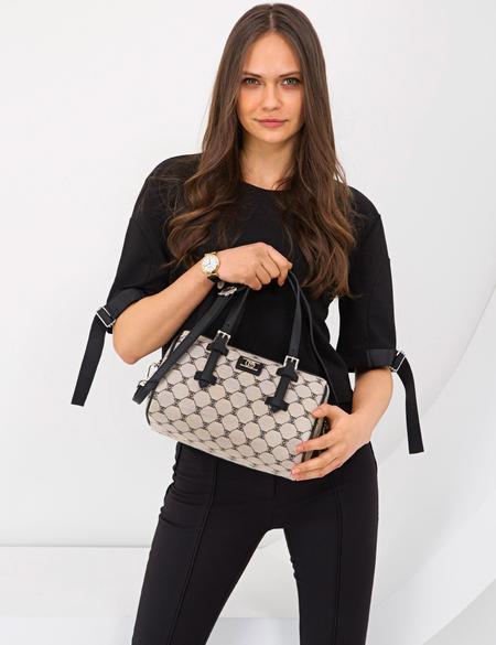 Gri Uzun Askılı Kol Çantası - 50243594006