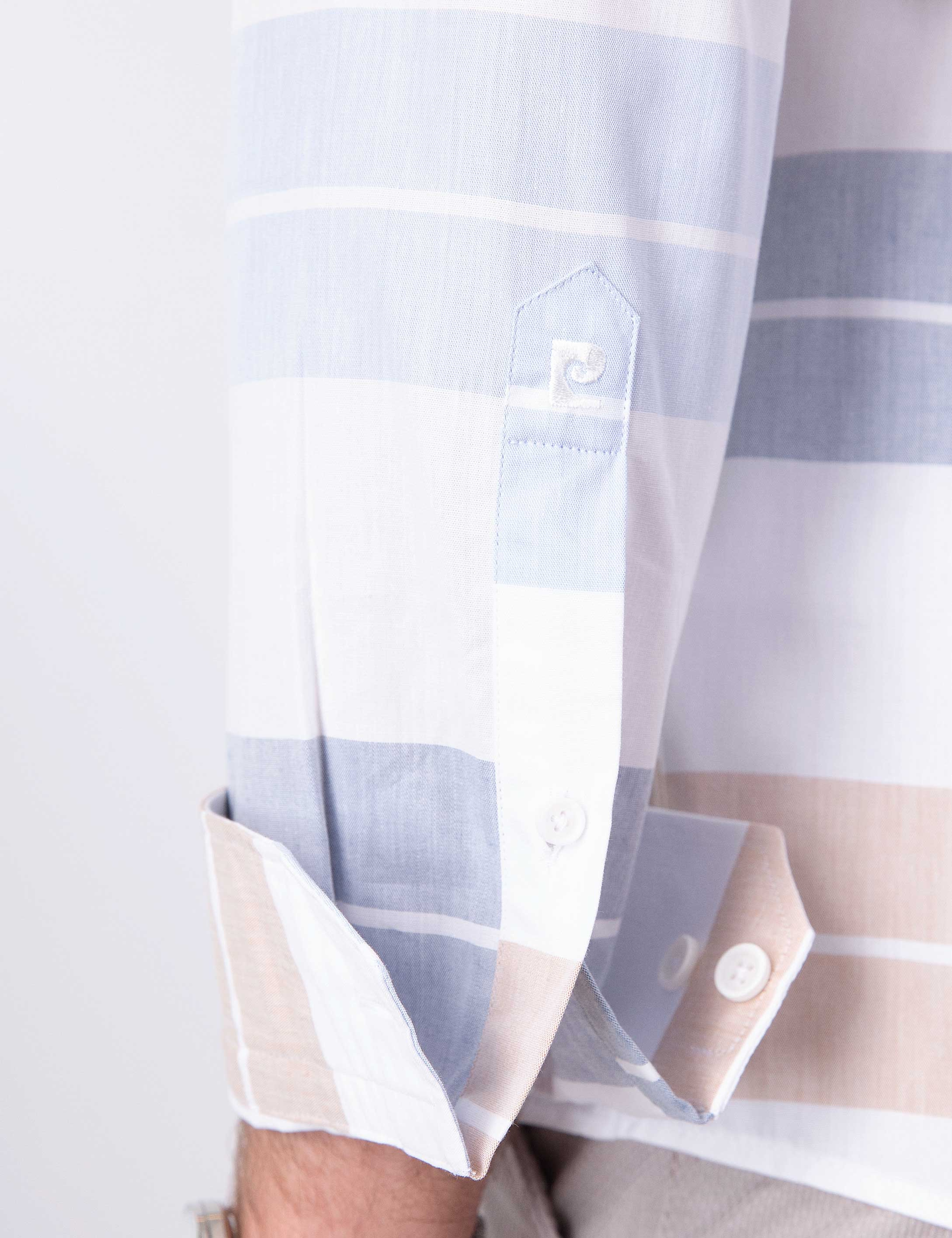 Safran Slim Fit Uzun Kollu Gömlek - Image 6