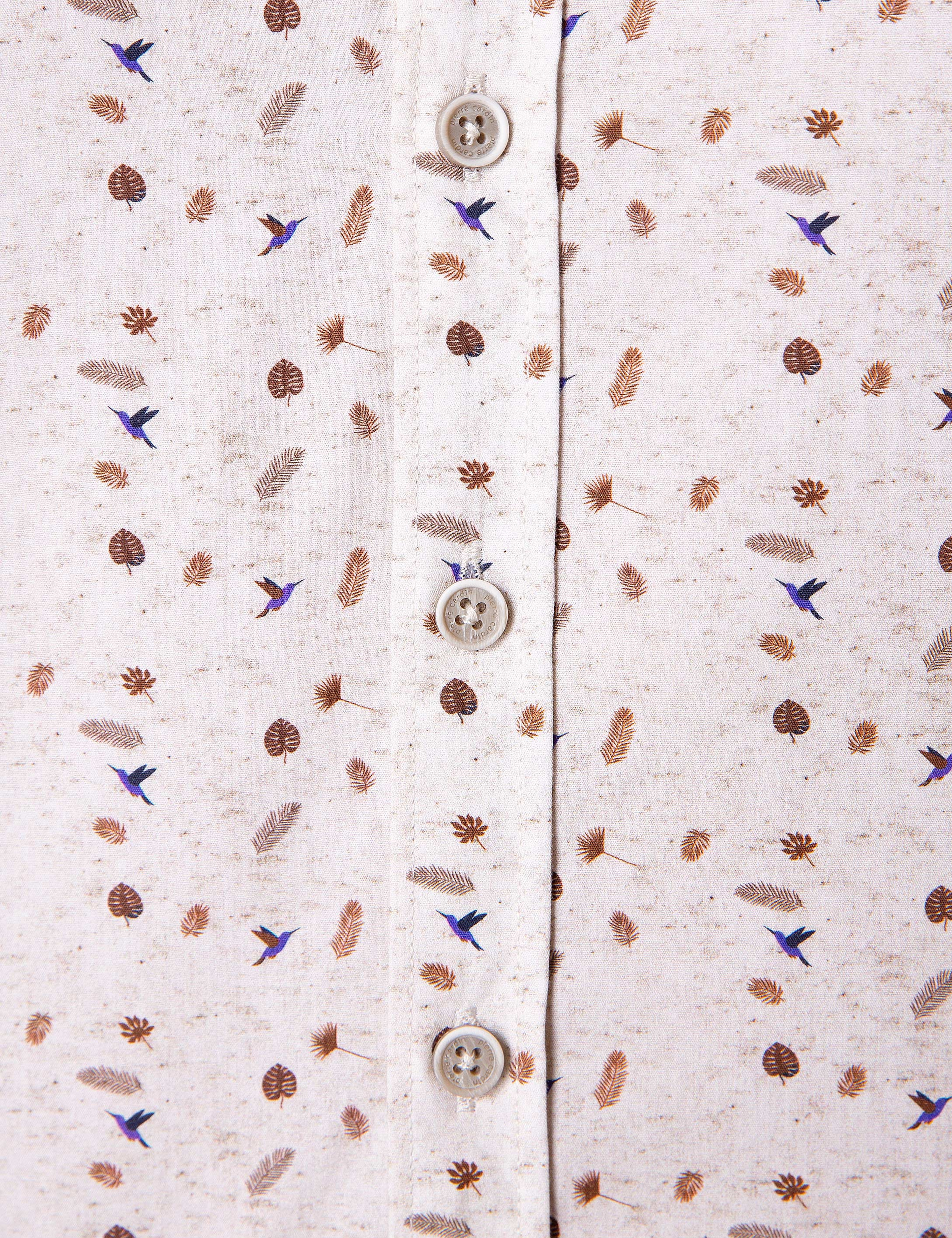 Bej Slim Fit Gömlek - Image 6